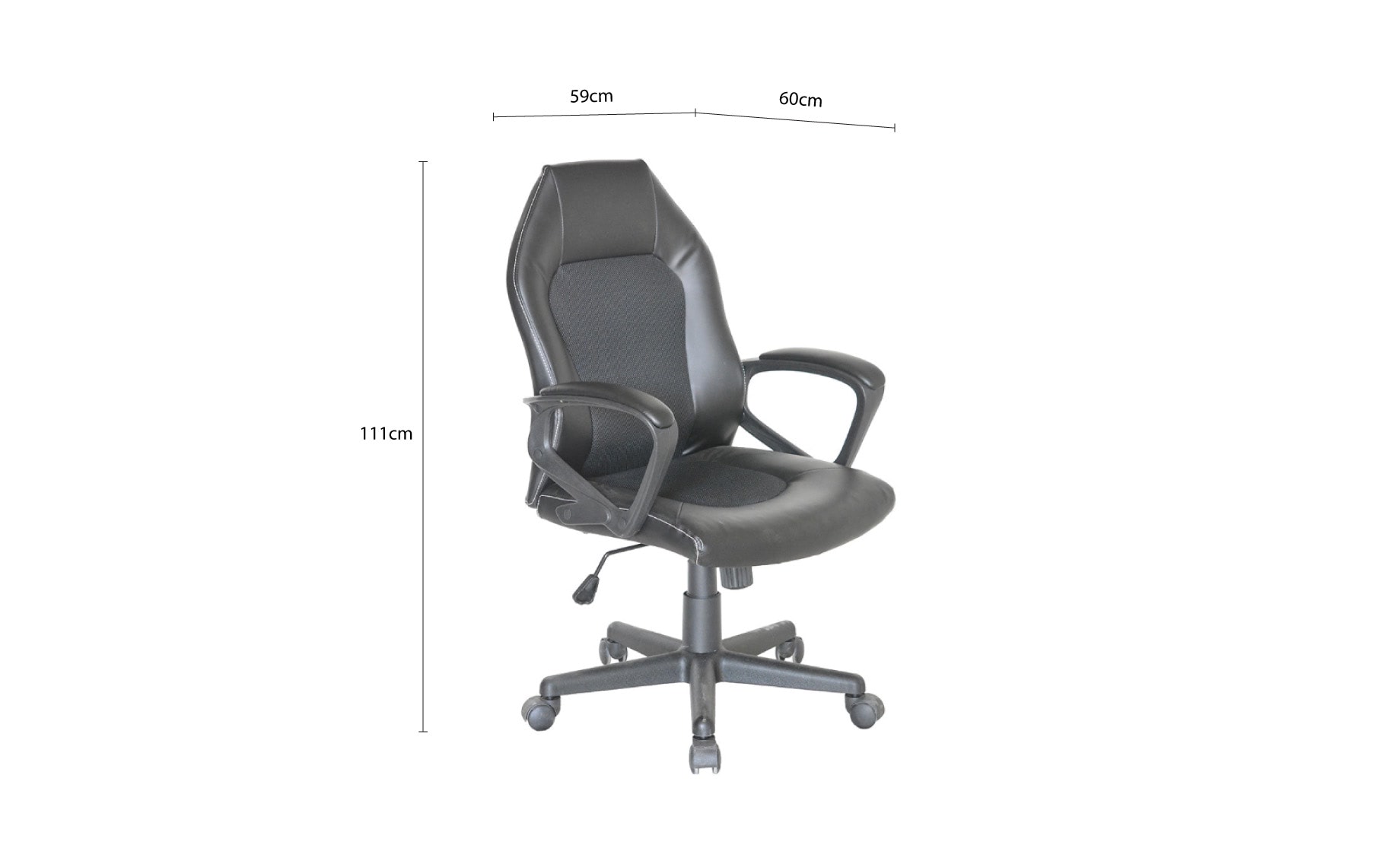 Annie kancelarijska stolica 59x60x111 cm