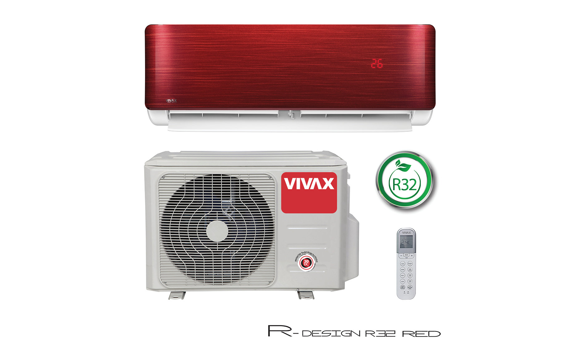Vivax ACP-12CH35AERI RED klima uređaj