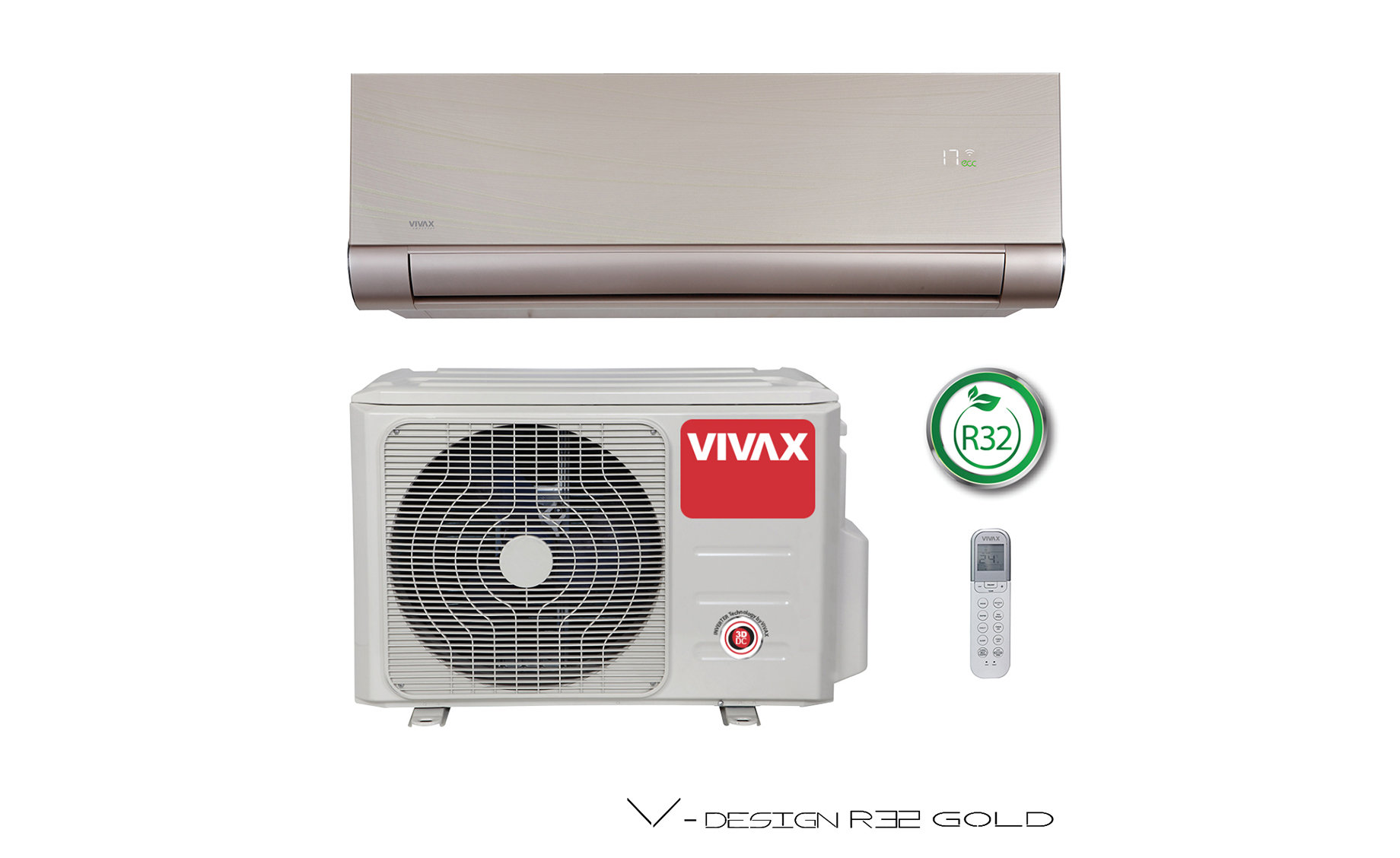Vivax ACP-12CH35AEVI Gold klima uređaj