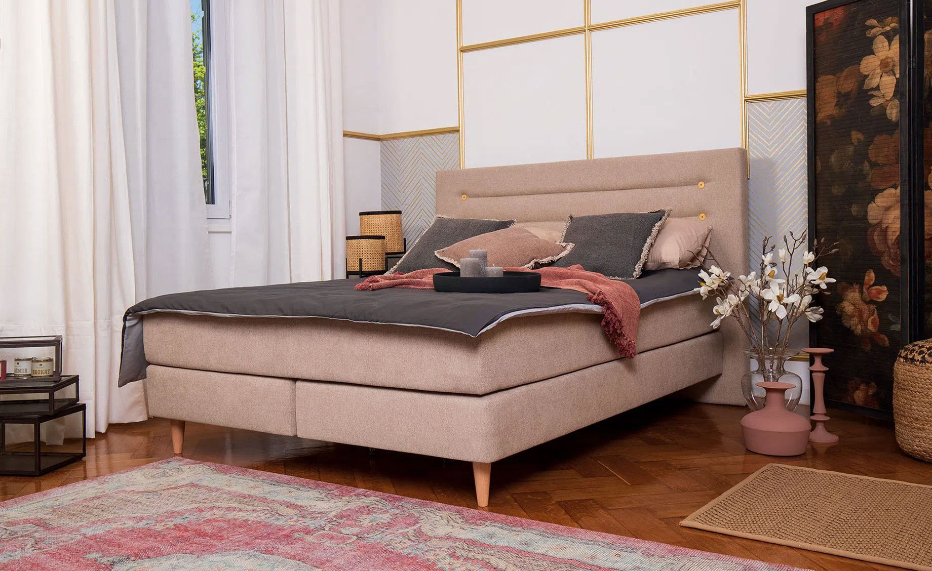 Odesa boxspring krevet 160x209x122 cm kat. A