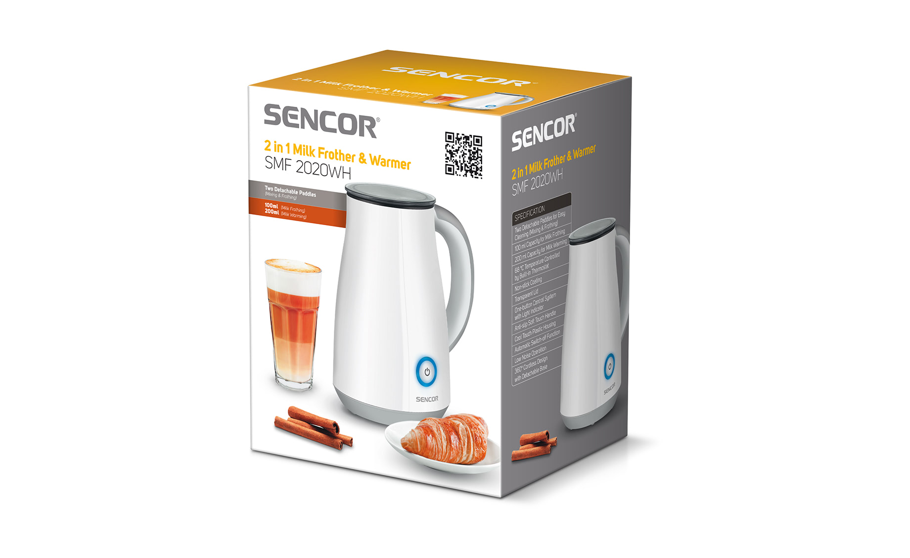 Sencor SMF 2020WH aparat za penu od mleka