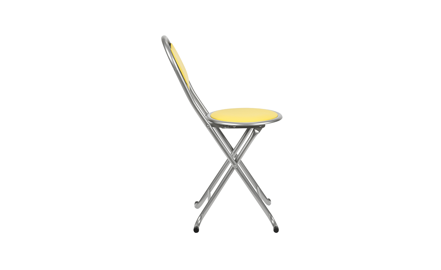 Folky preklopni stolac s naslonom 30x30x72cm žuti