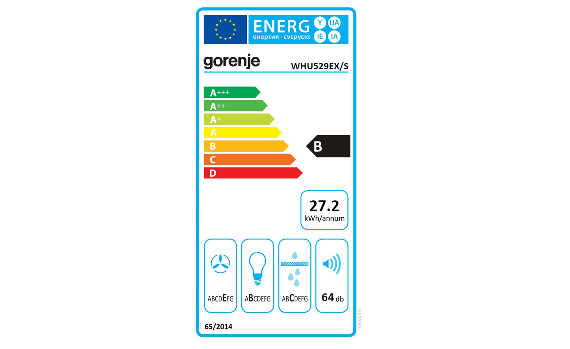 Gorenje WHU 529 EX/S aspirator