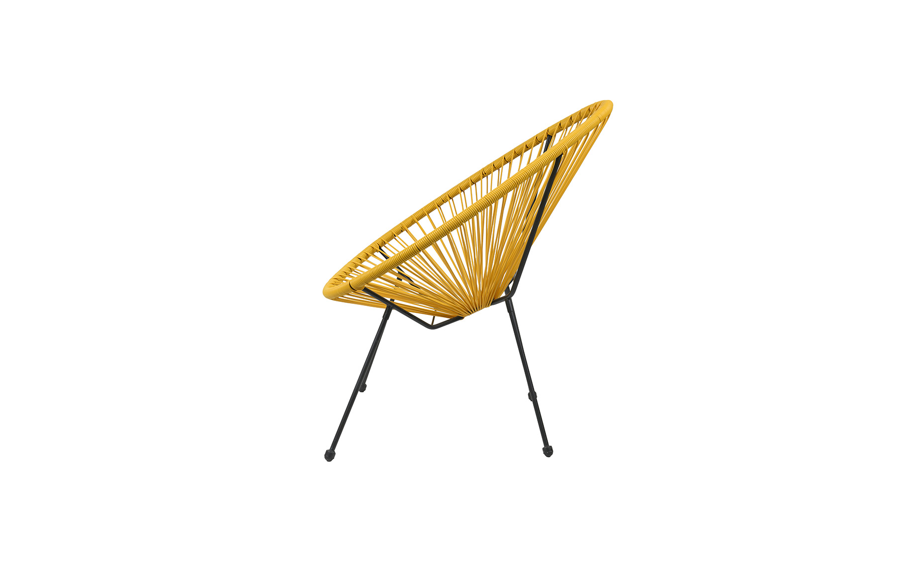 Maui II fotelja 73x74x89cm žuta