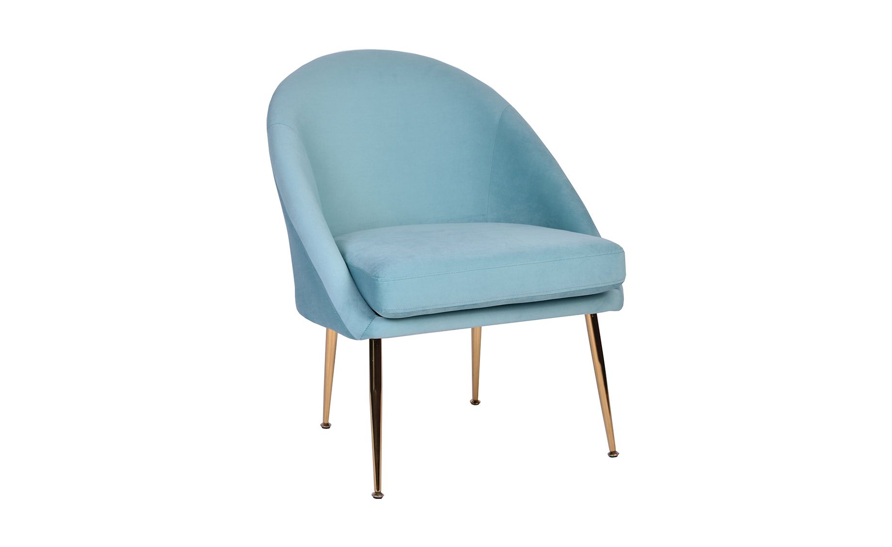 Bella fotelja plava 64x67x86cm