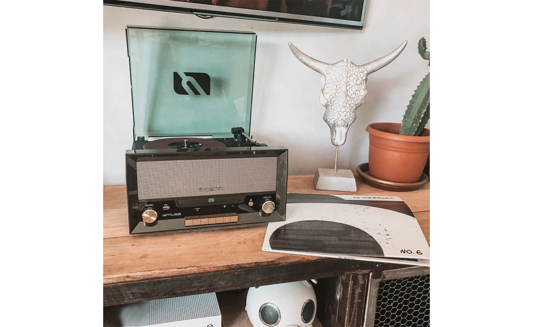 Muse MT-110B mini linija sa gramofonom