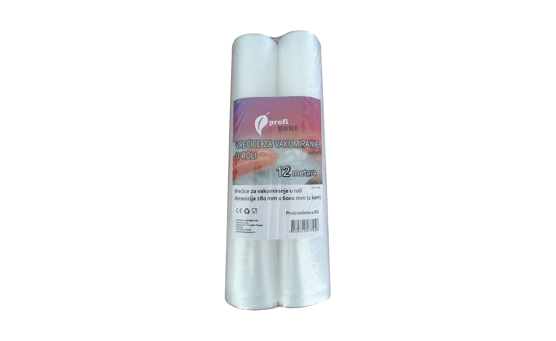 Profi Home 280x600cm rola za vakumiranje 2komada