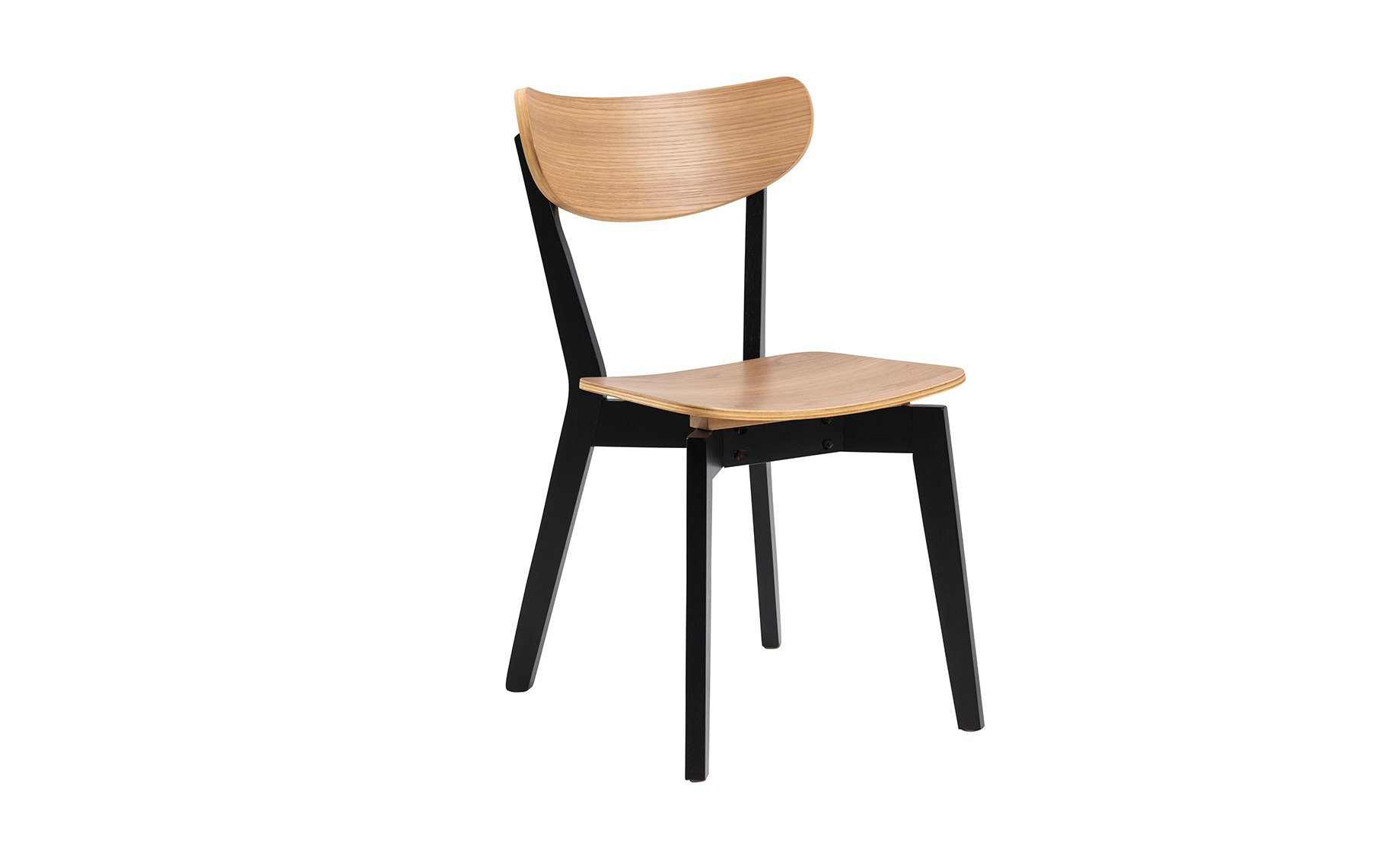 Roxby stolica 45x55x79,5cm natur crna