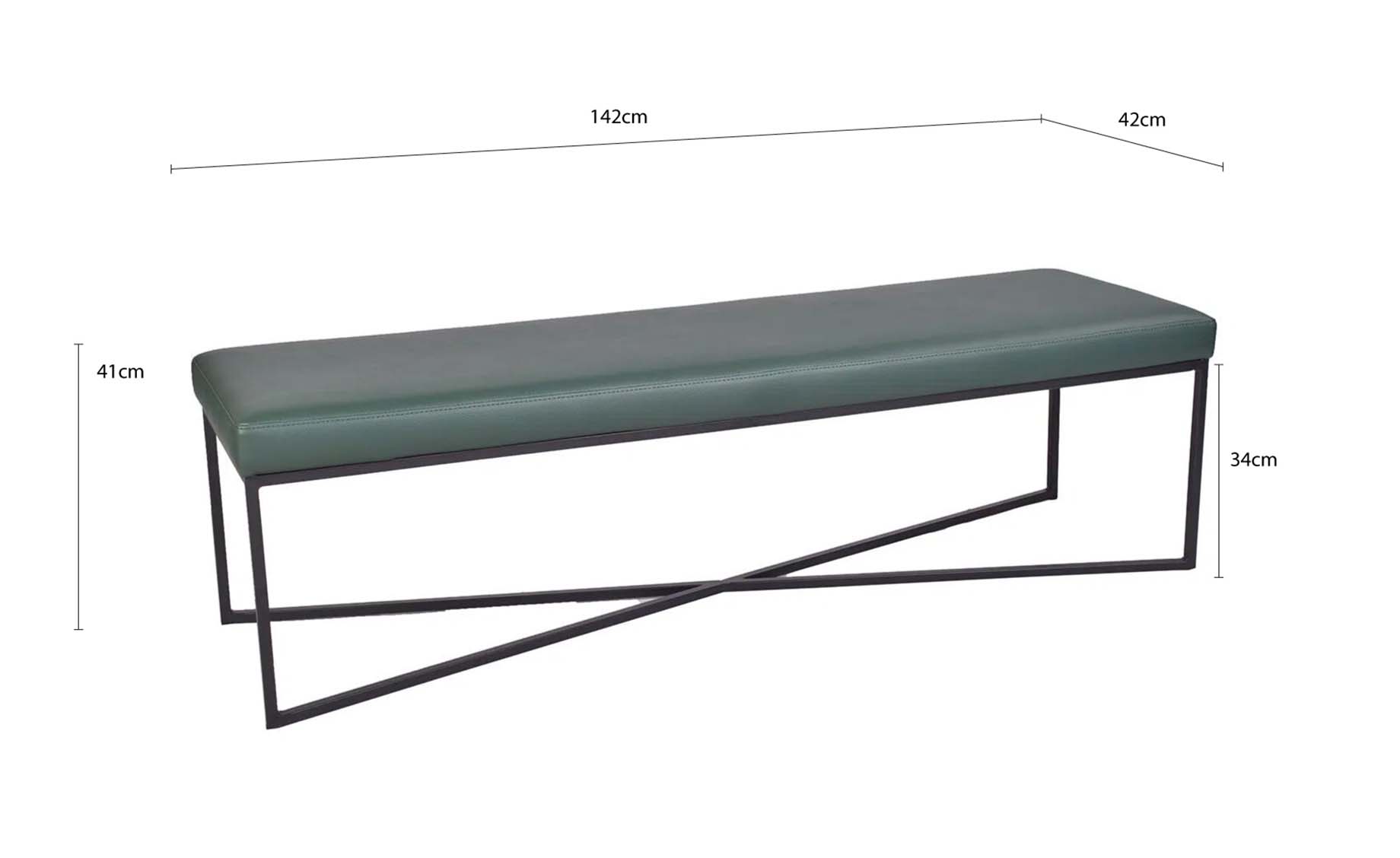 Bench tabure 142x42x41cm