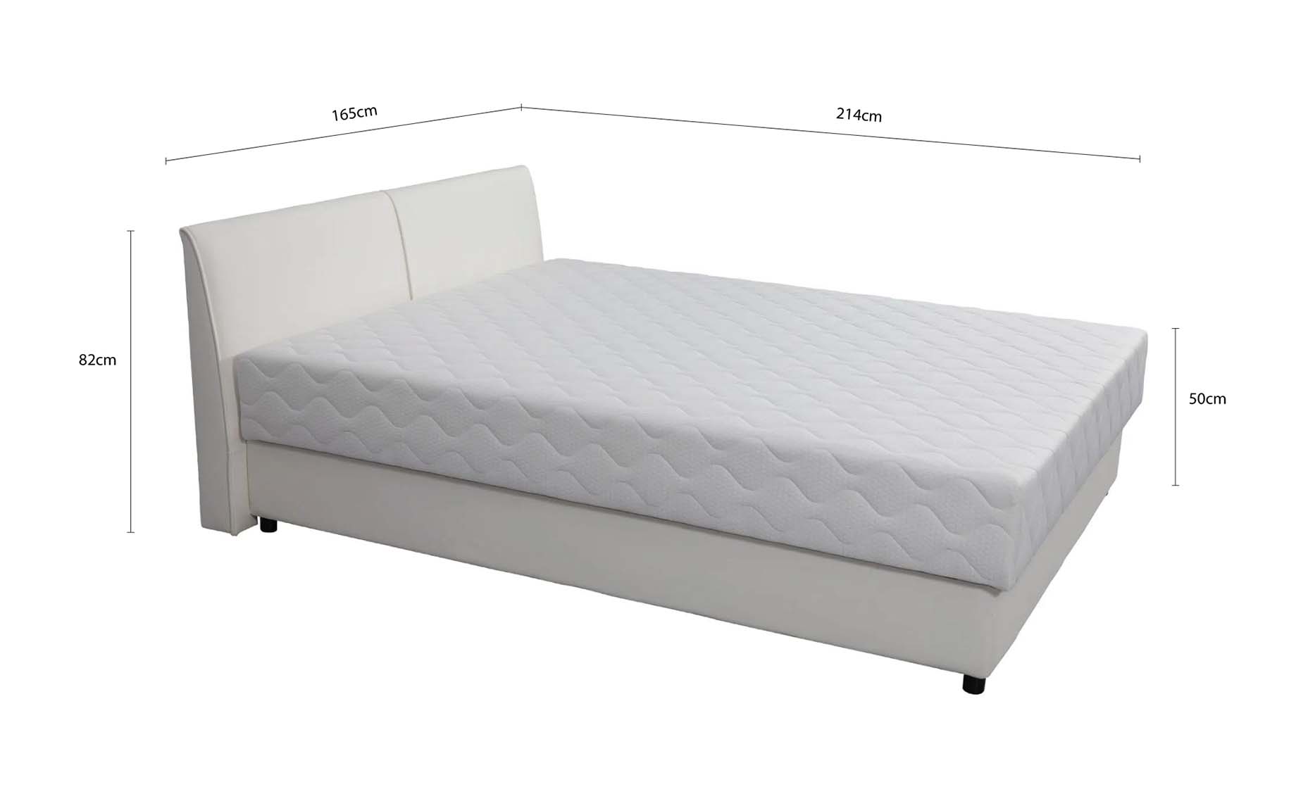 Yuma krevet sa spremnikom 165x214x82cm