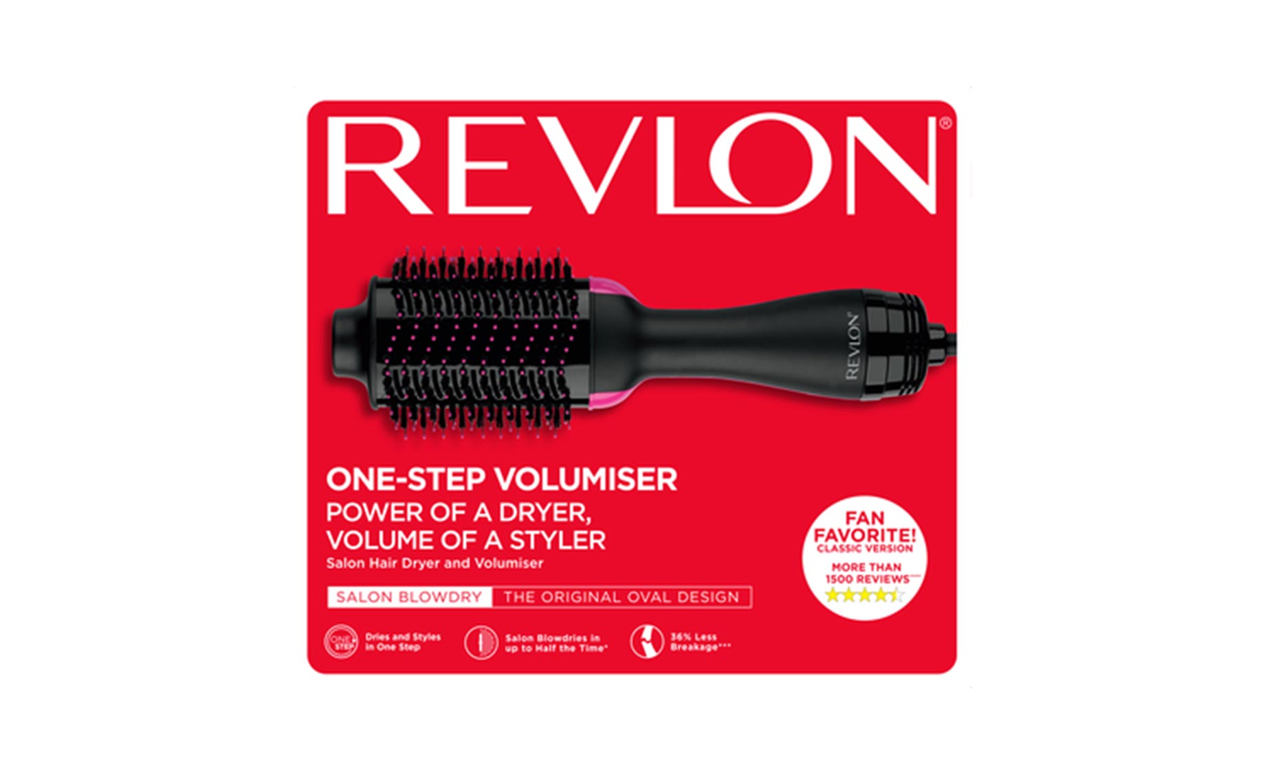 Revlon SALON 2U1 četka za kosu