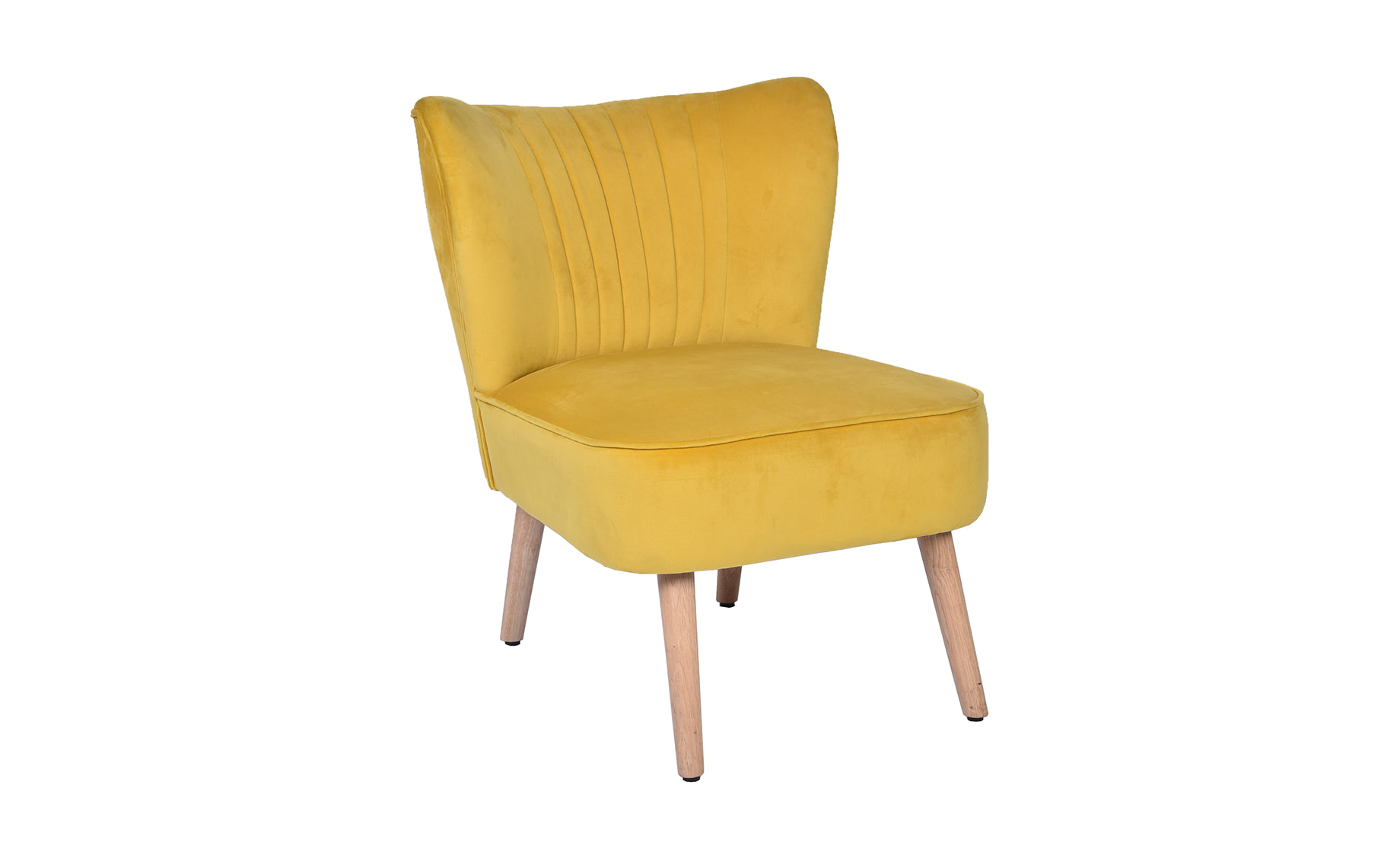 Slate fotelja žuta 58x70x72 cm