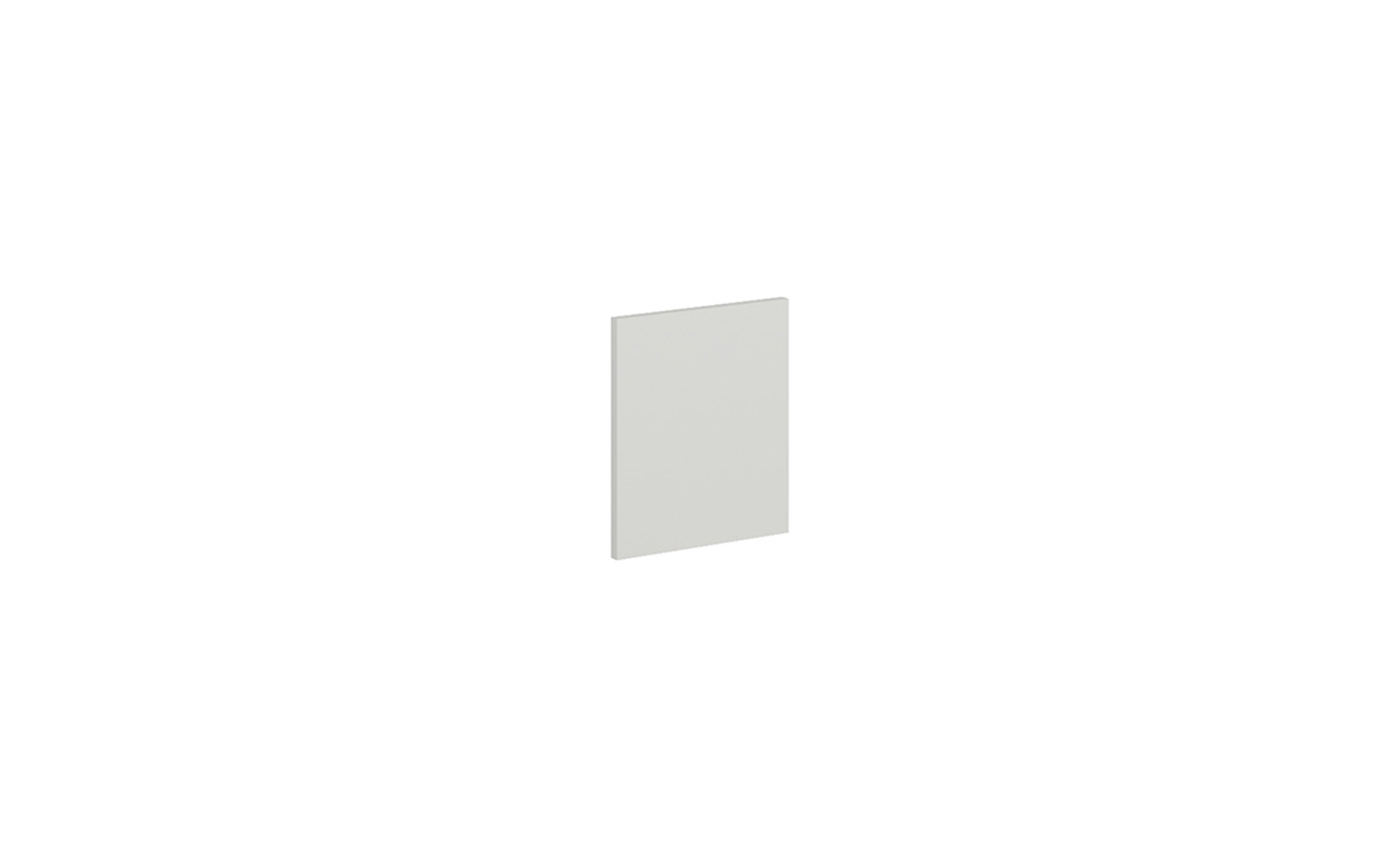Xtex završna strana za viseći element 36x33cm bela