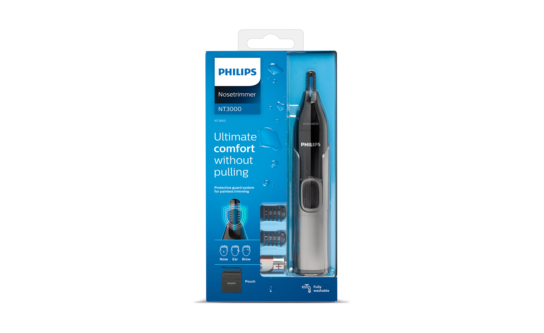 Philips NT3650/16 trimer za nos, uši i obrve