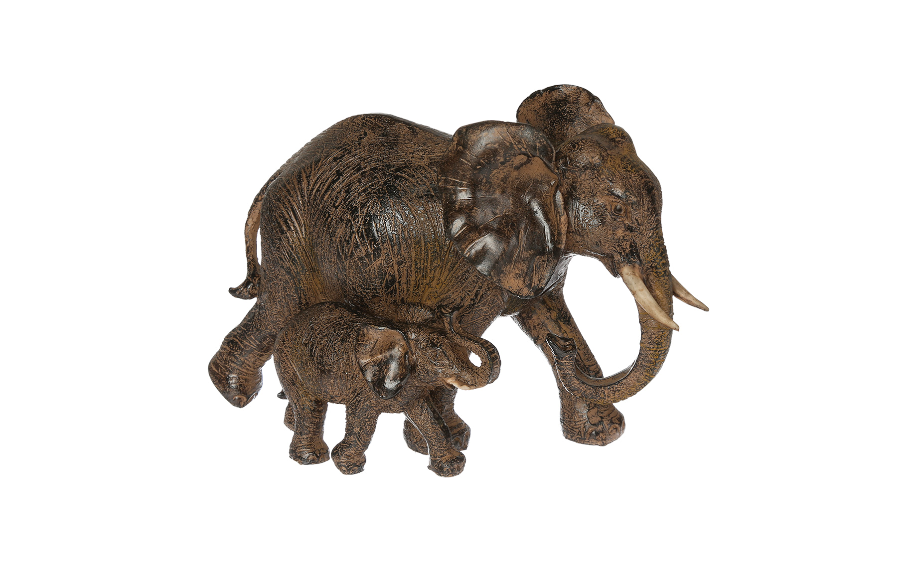 Dekoracija Elephants 22,5x12x15,5cm više boja
