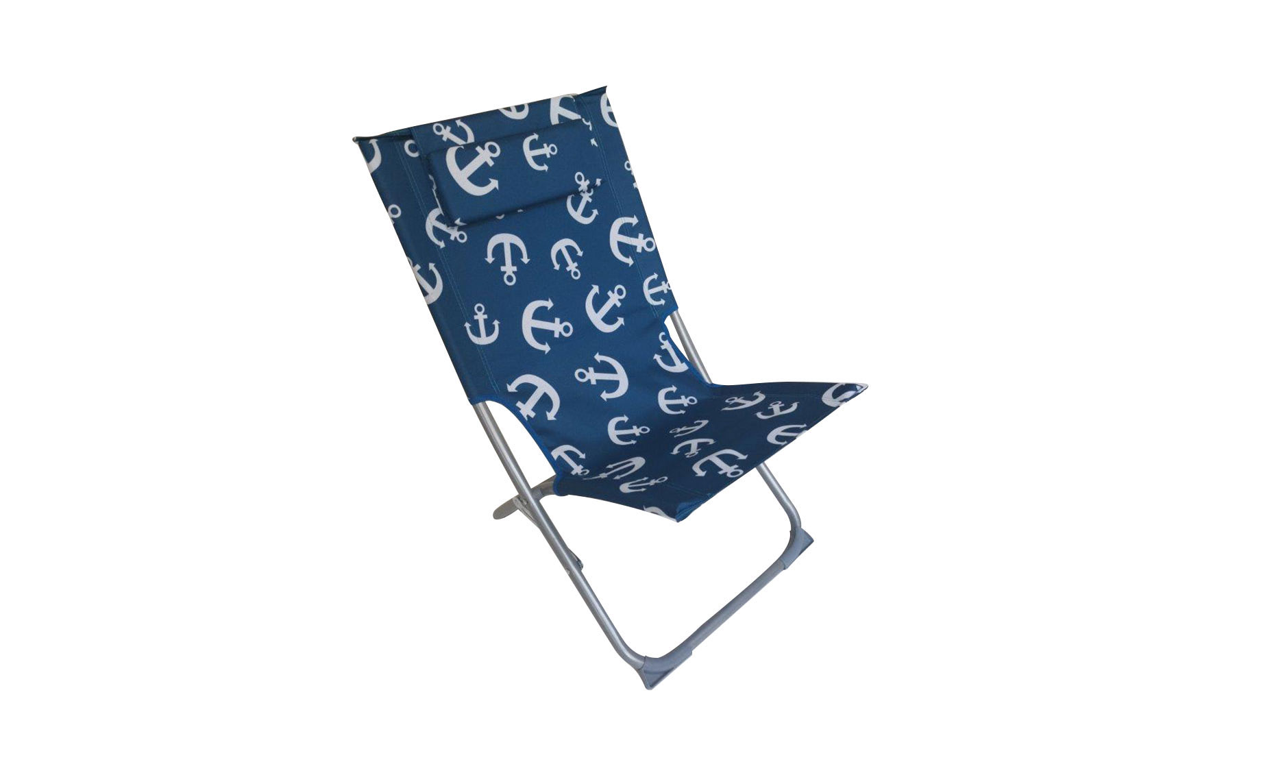 Playa preklopna stolica sa jastukom 68x48x73 plava