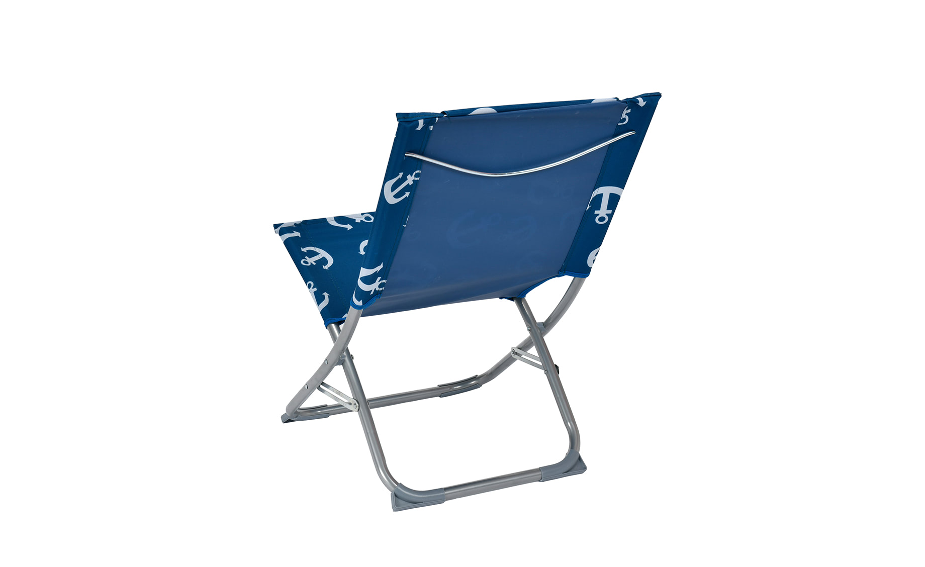 Playa sklopiva stolica sa jastukom 68x48x73cm plava
