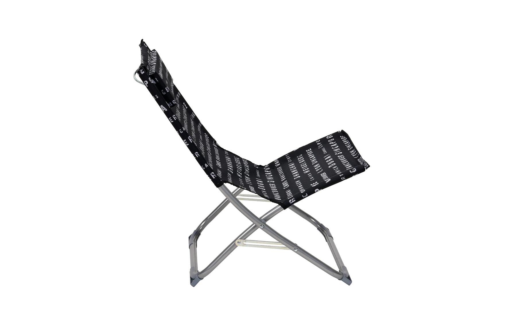 Playa preklopna stolica sa jastukom 68x48x73 crna