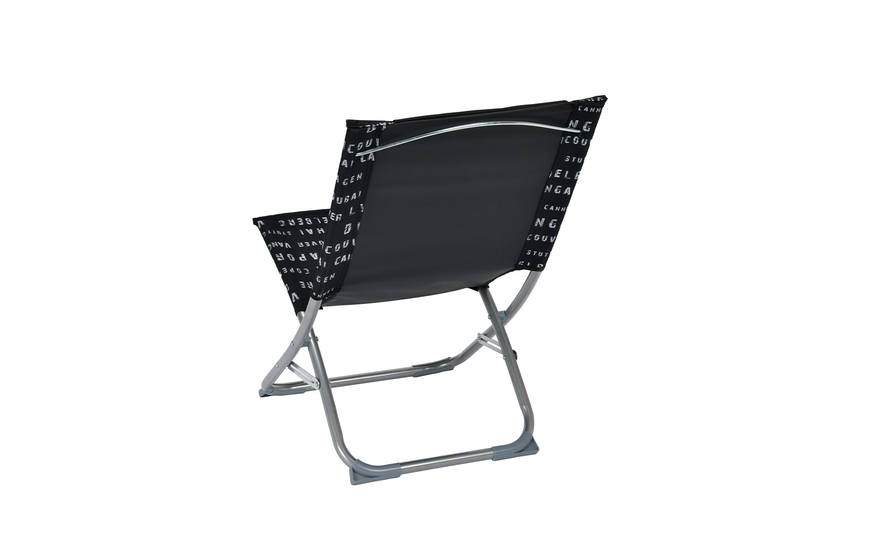 Playa preklopna stolica sa jastukom 68x48x73 crna