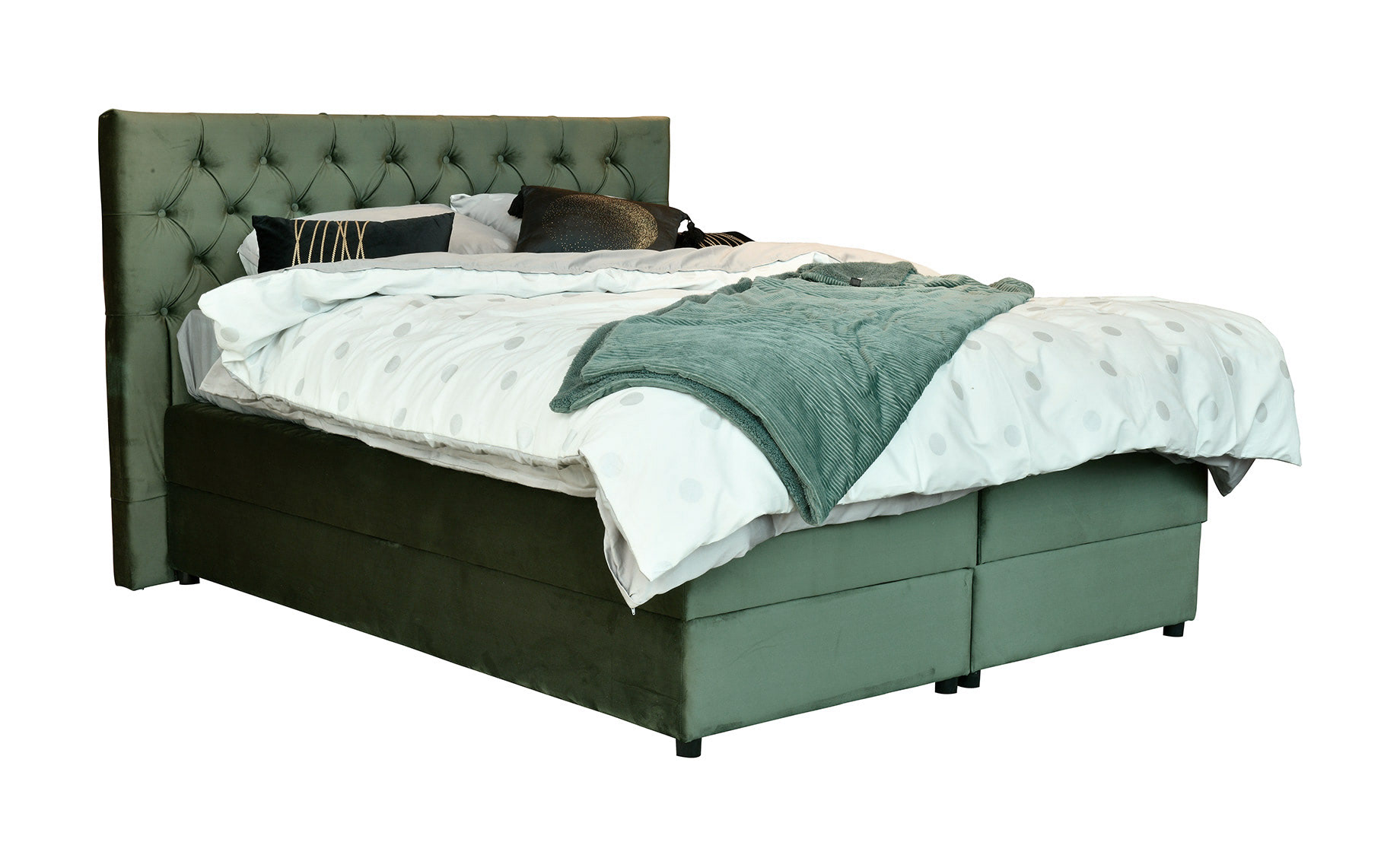 Sierra boxspring krevet 160x210x120cm sa prostorom za odlaganje