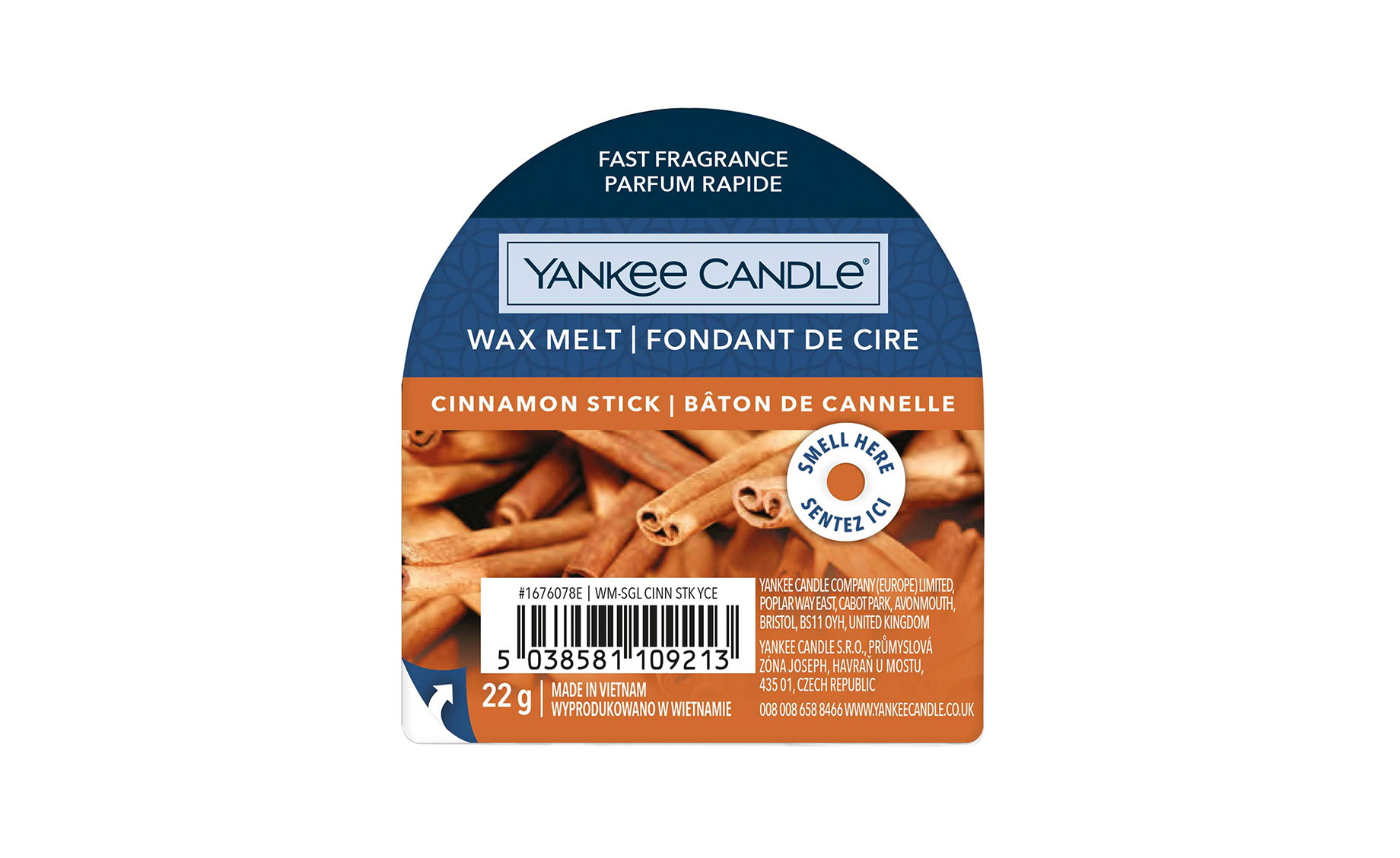 MirisnI vosak Cinnamon Stick Yankee candle