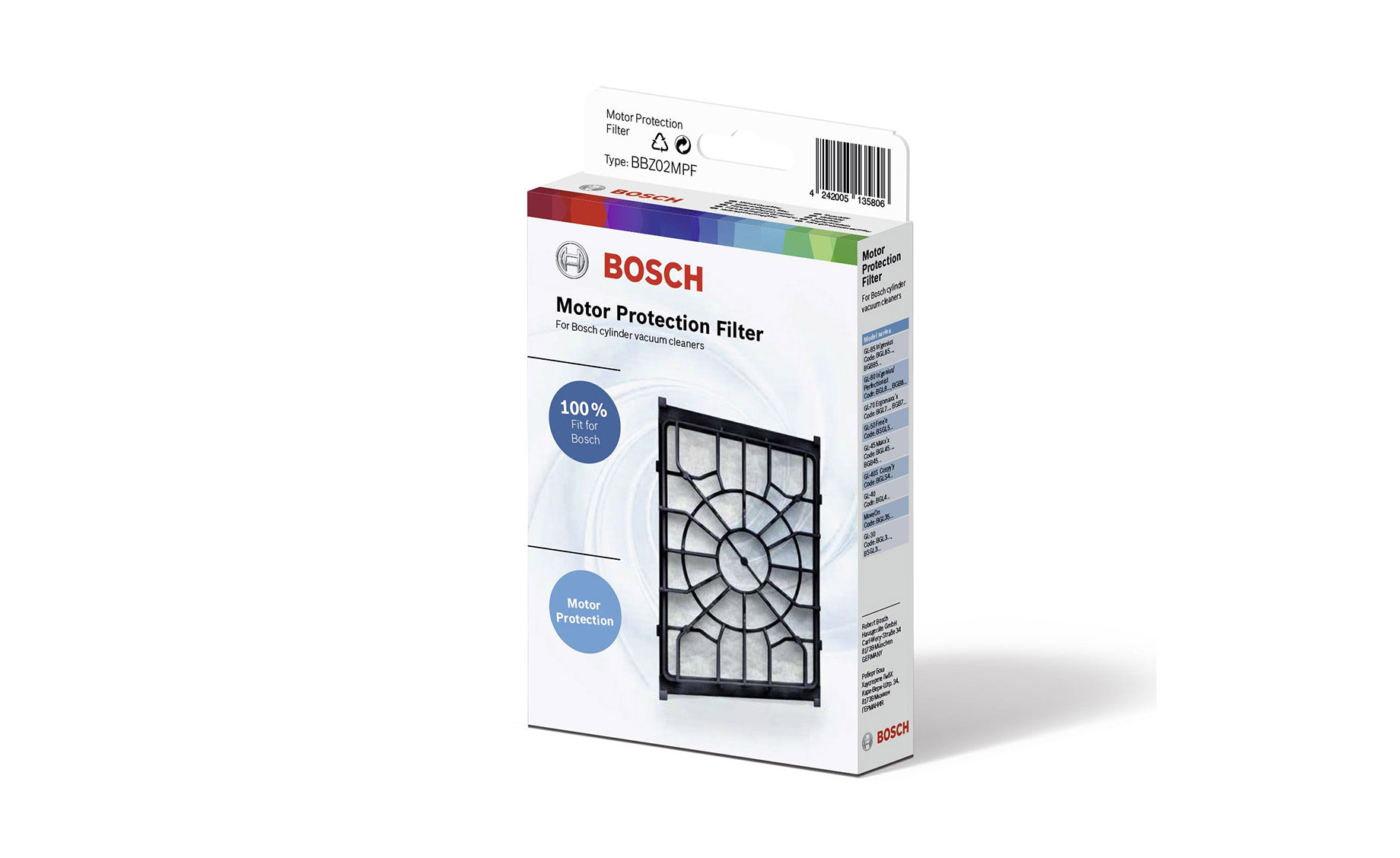 Bosch BBZ02MPF filter za motor