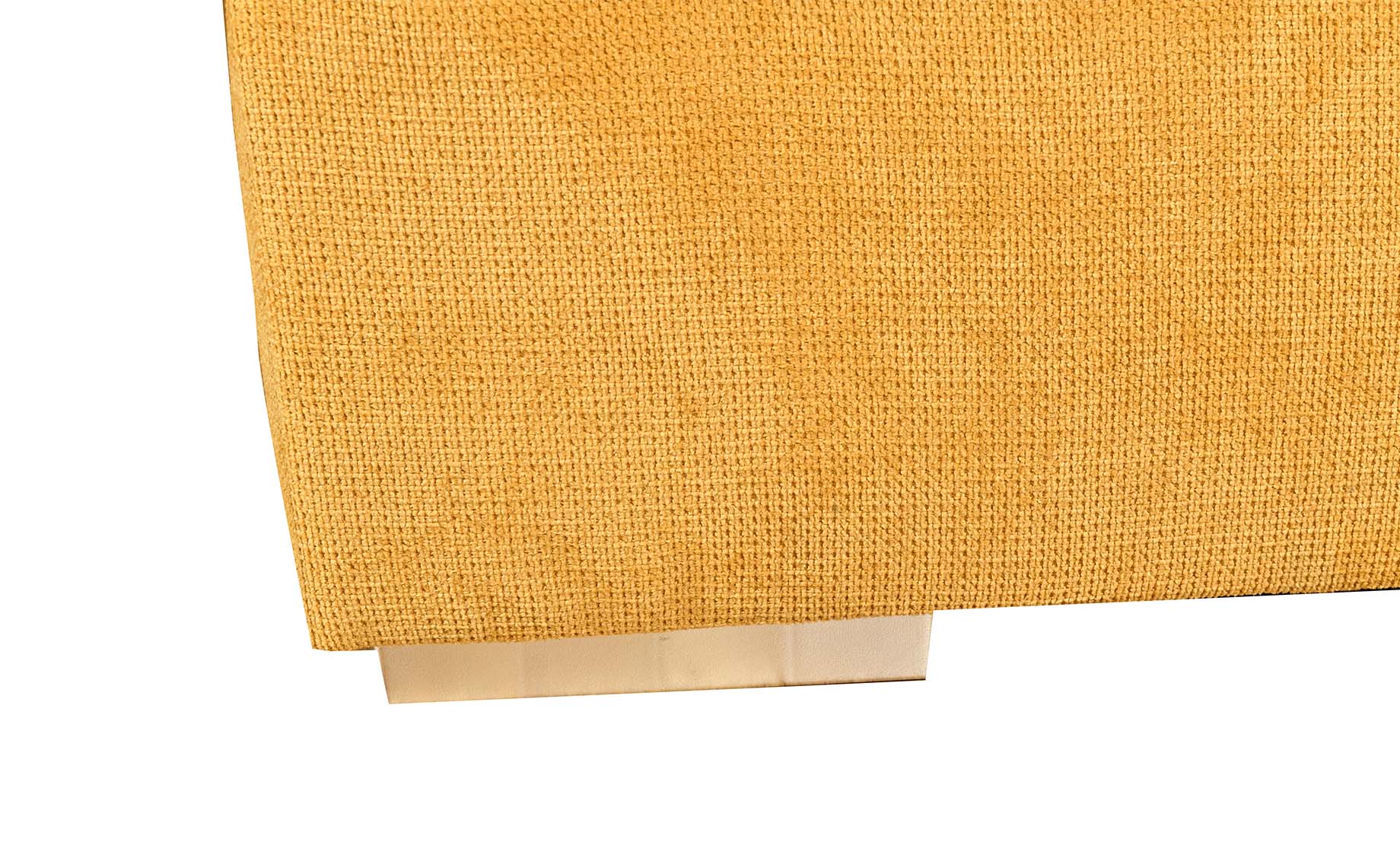 Afrodite kutna garnitura s ležajem žuta desna 310x230x76cm