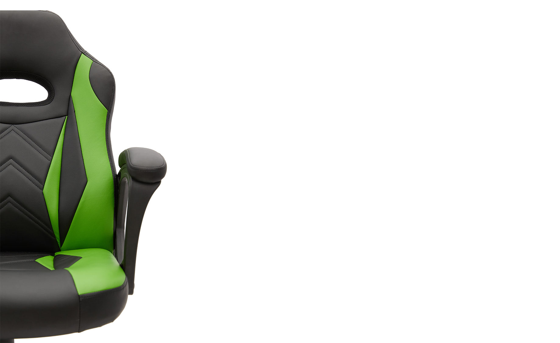 Dalton uredska fotelja 61x59x97-109cm crno/zelena