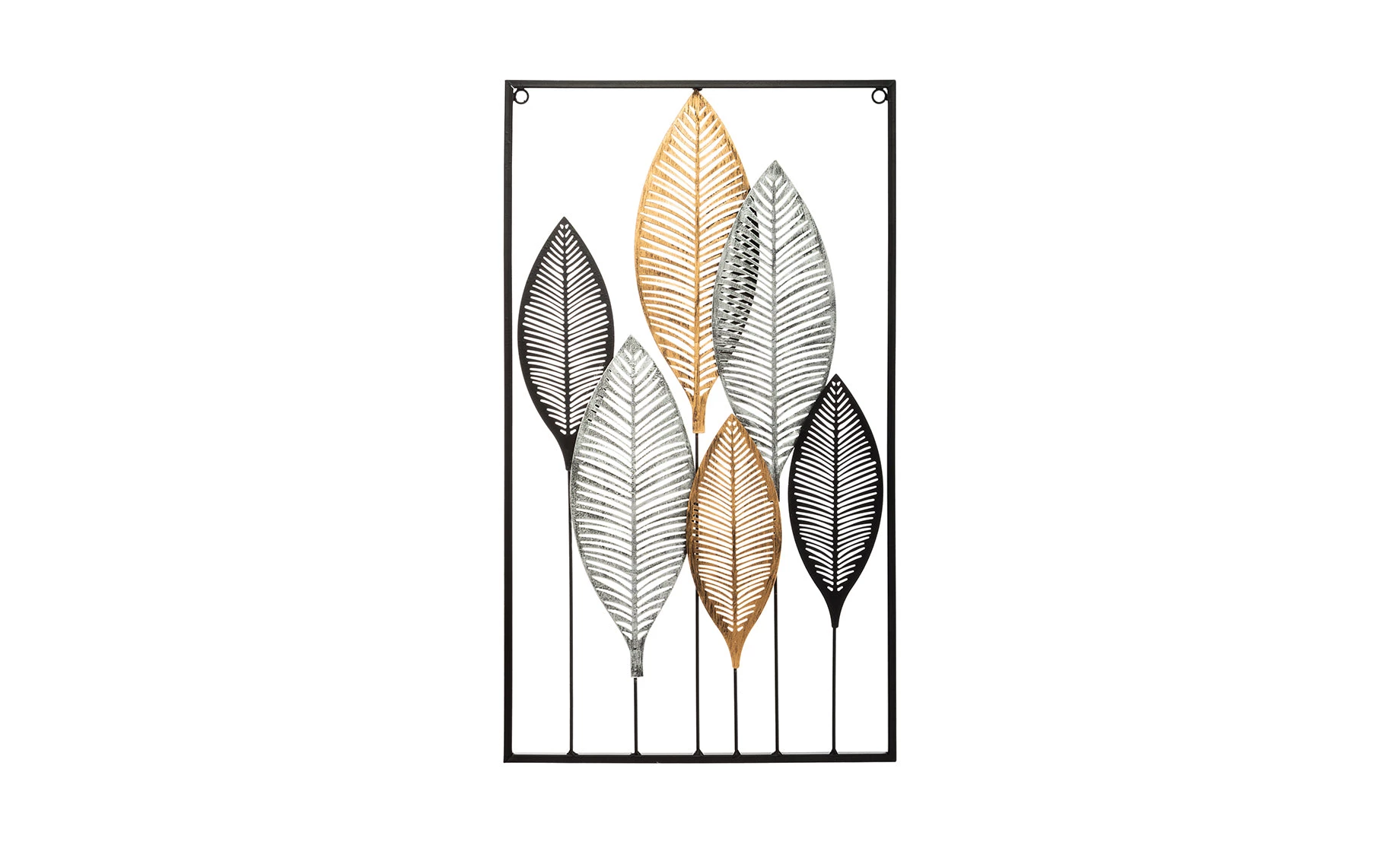 Dekoracija za zid Leaves 37x65cm