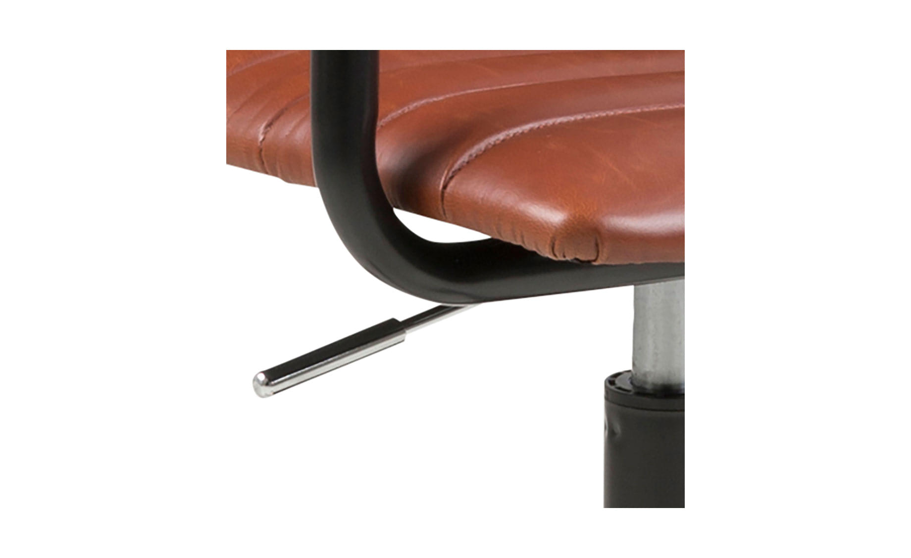 Winslow uredska stolica 64x56x105,5cm smeđa