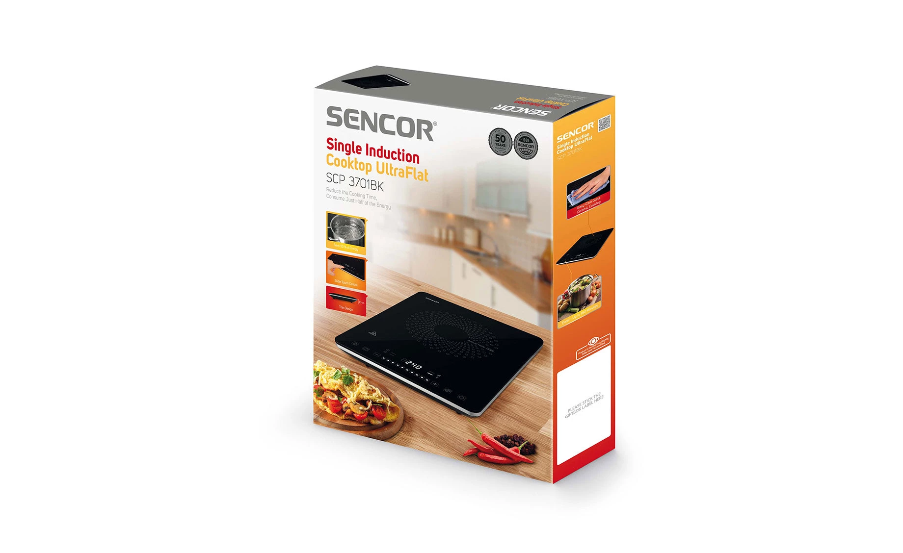 Sencor SCP 3701BK indukcijska ploča za kuhanje