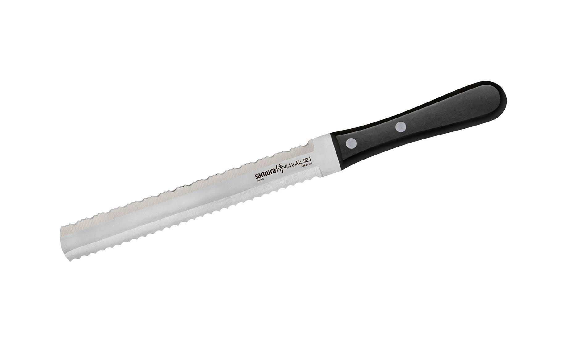 Samura Harakiri dvostrani nož za kruh 18cm