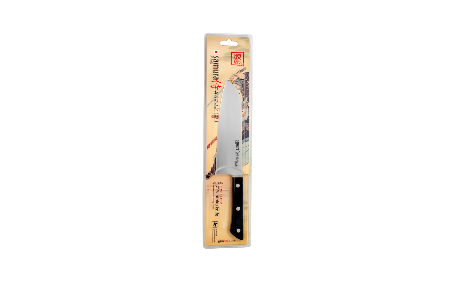 Samura Harakiri Santoku nož 17,5cm