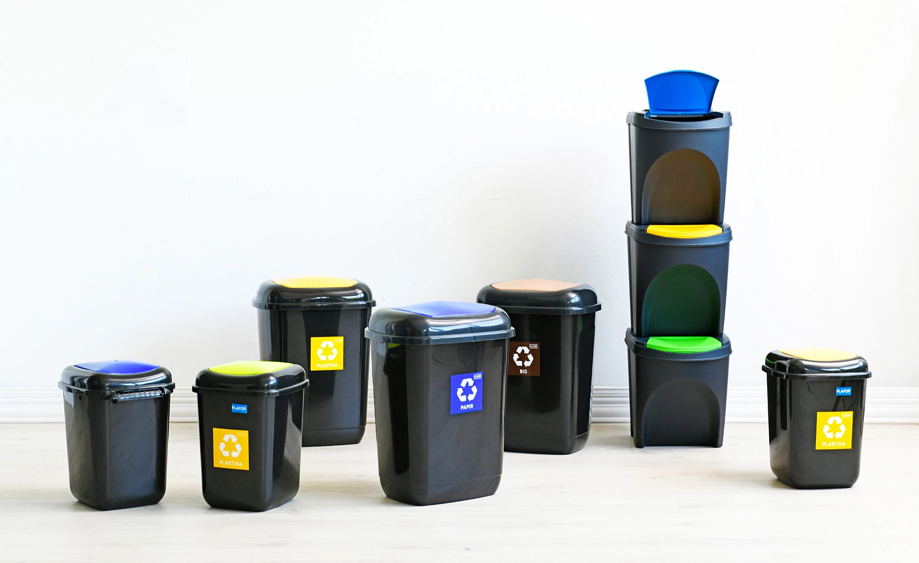 Kanta za otpatke Recycling set 3kom