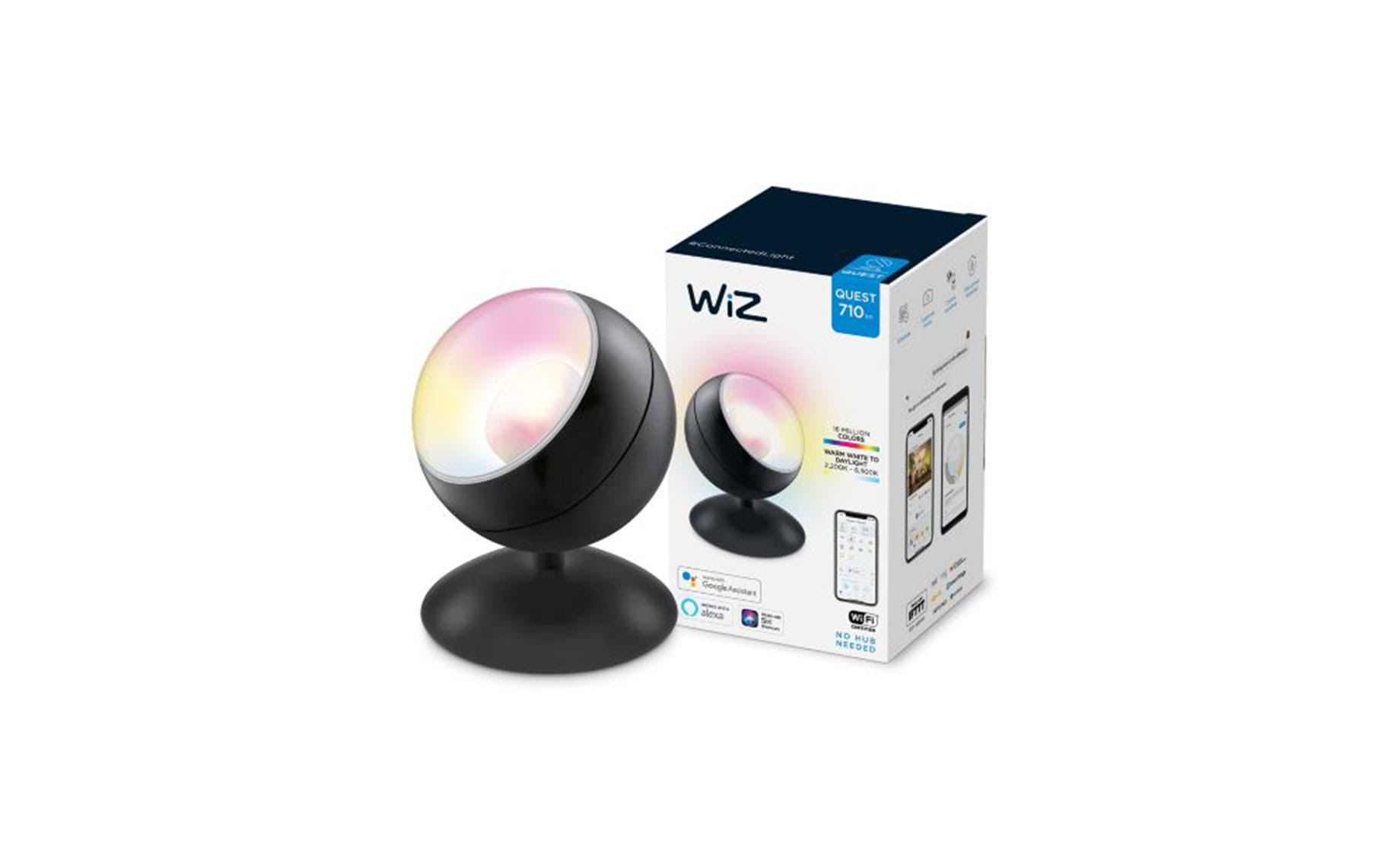Stolna svjetiljka WIZ Quest dimabilna RGB 13W