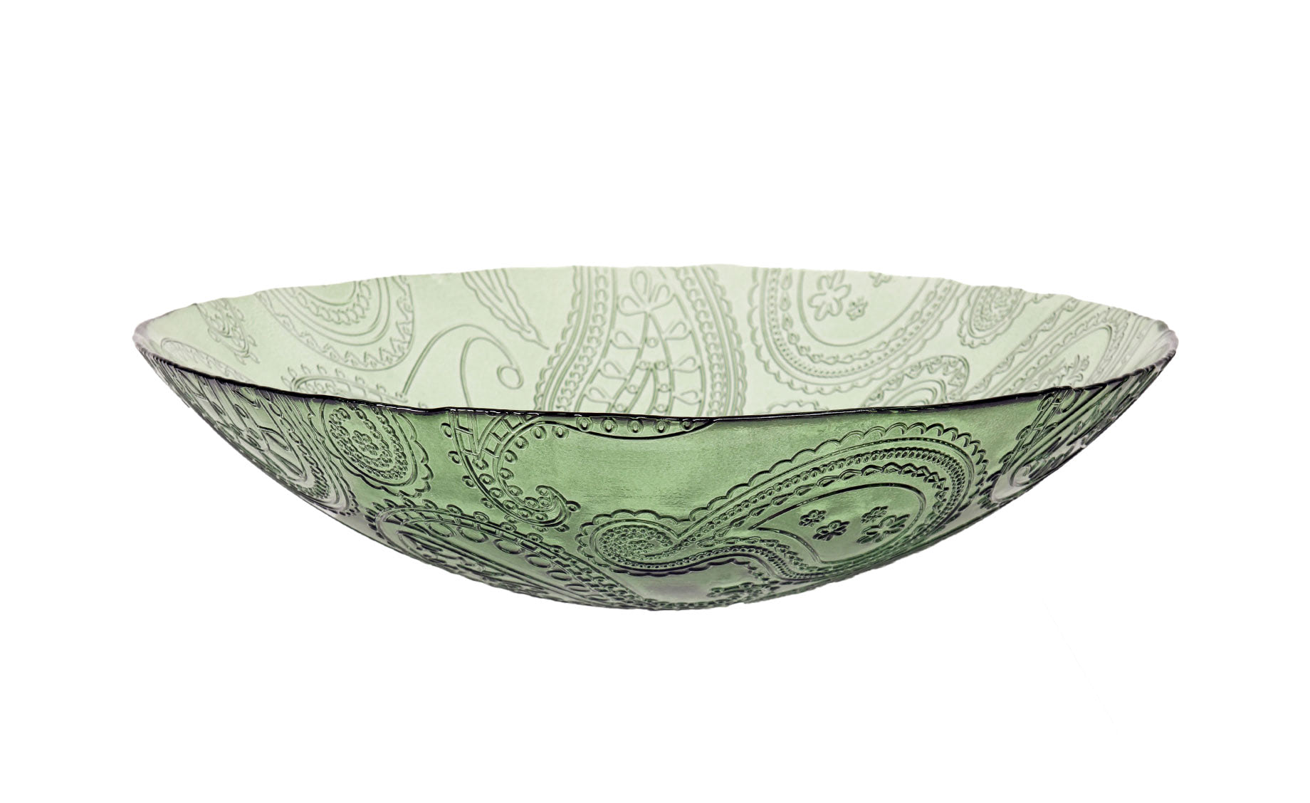 Dekorativna zdjela Cashmere 10x40cm zelena