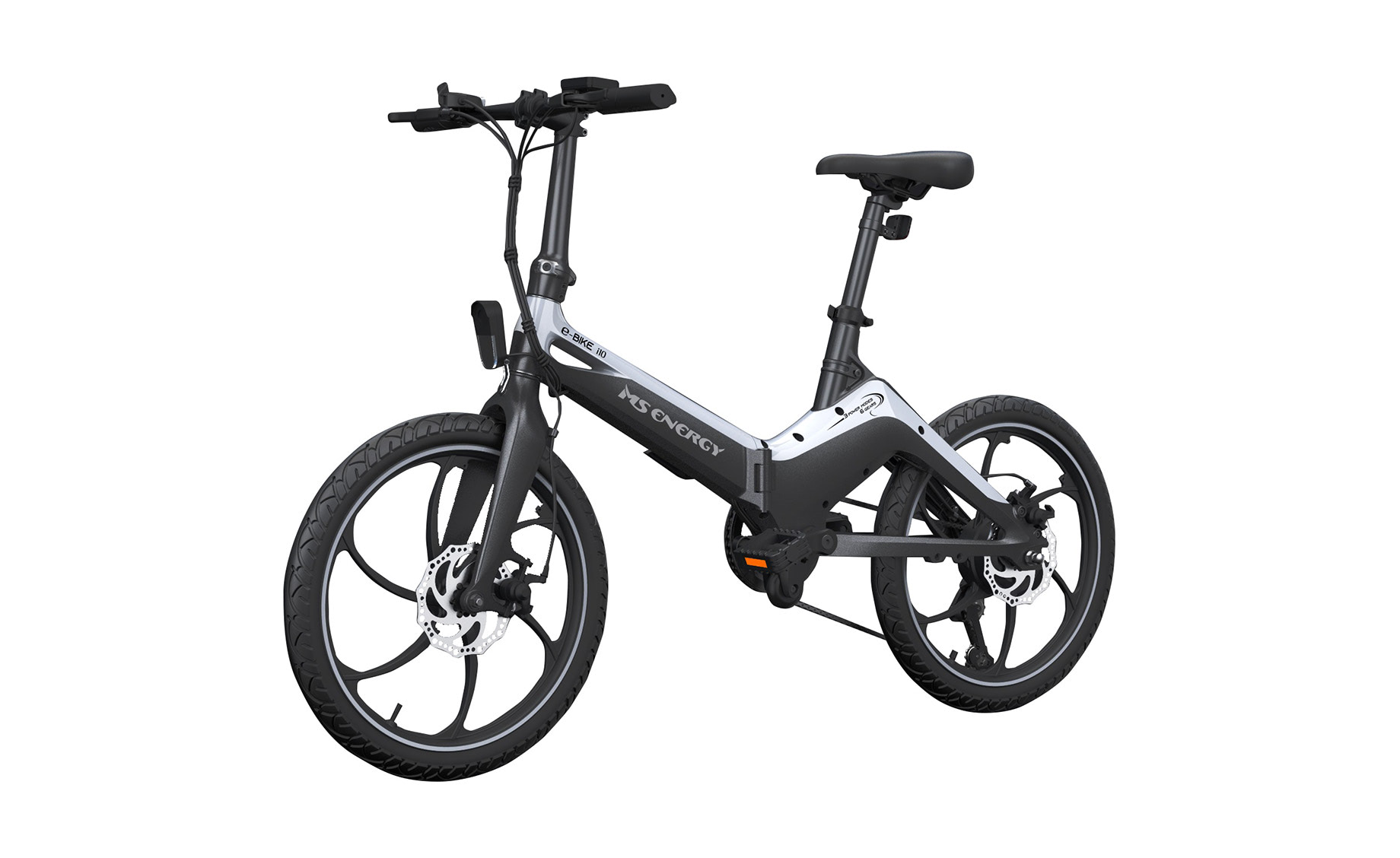 MS Energy i10 električni bicikl , black grey