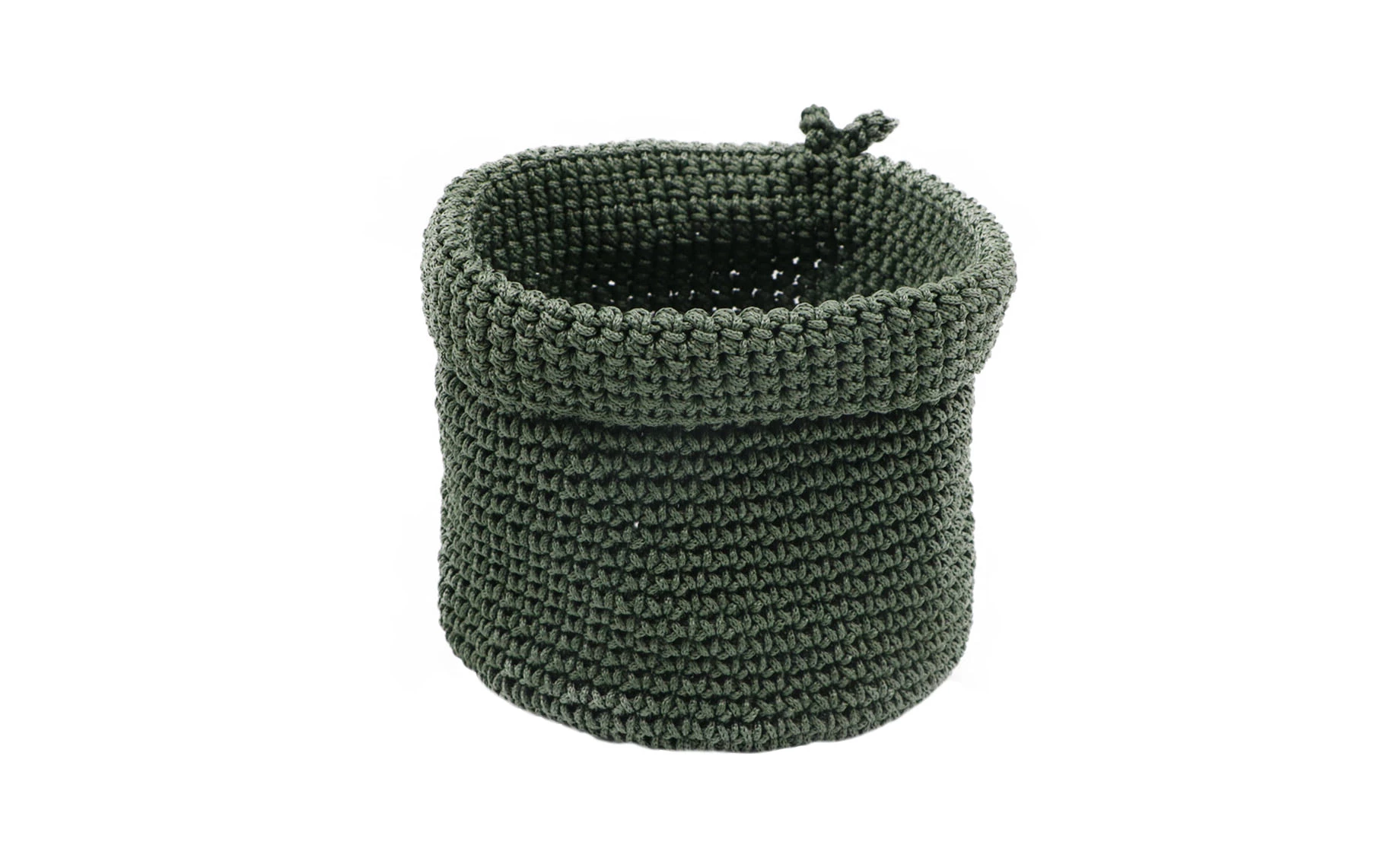 Ukrasna korpa Sage 25x25x25cm zelena
