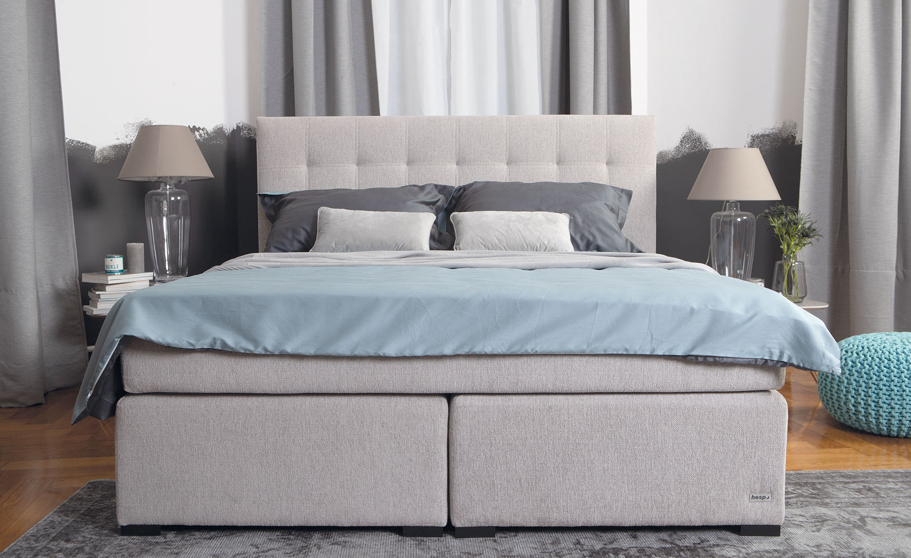 Sofia boxspring krevet 200x209x121 cm kat. A