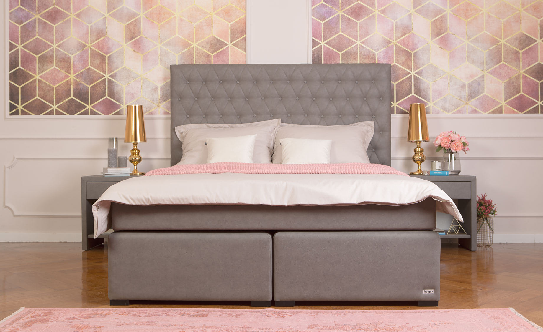Serena boxspring krevet 209x180x121 cm kat. A