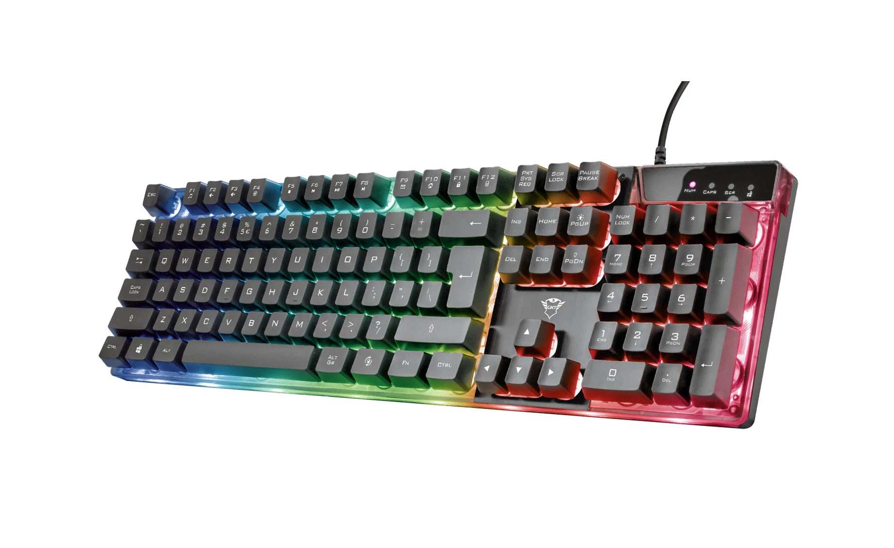 Trust 23289 GXT838 gaming tipkovnica+miš