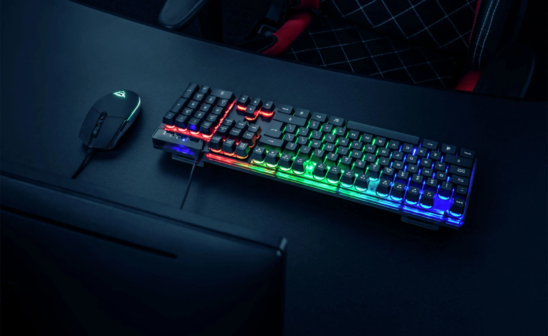 Trust 23289 GXT838 gaming tipkovnica+miš
