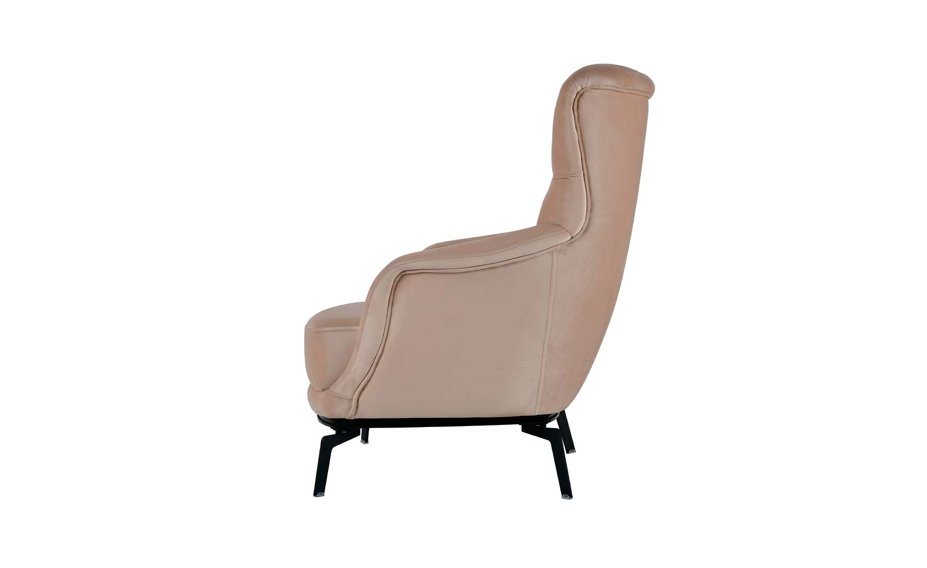 Bell fotelja roze 83x84x102cm