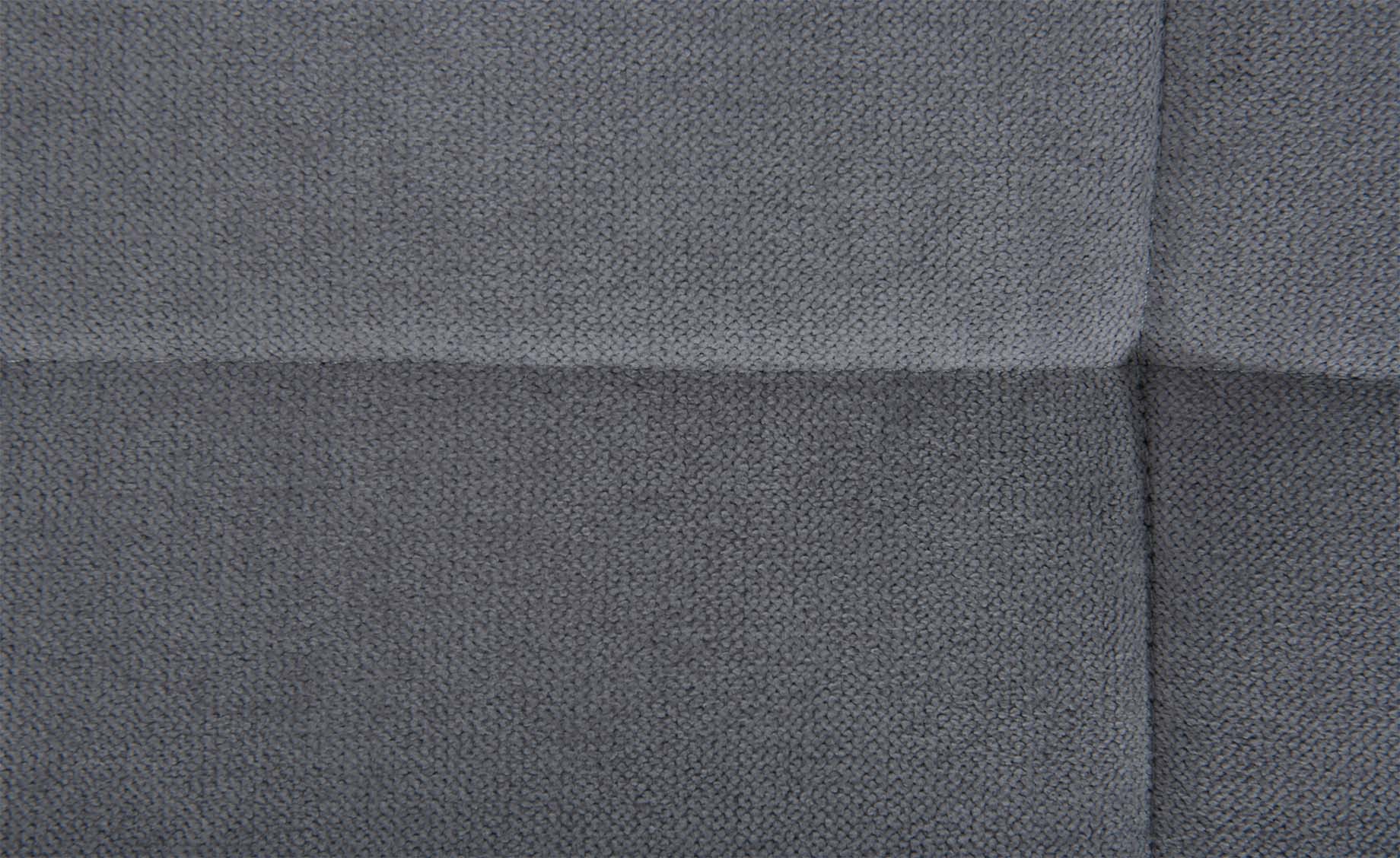 Macao kutna garnitura s ležajem i spremnikom sivo/crna 365x212x72/90 cm