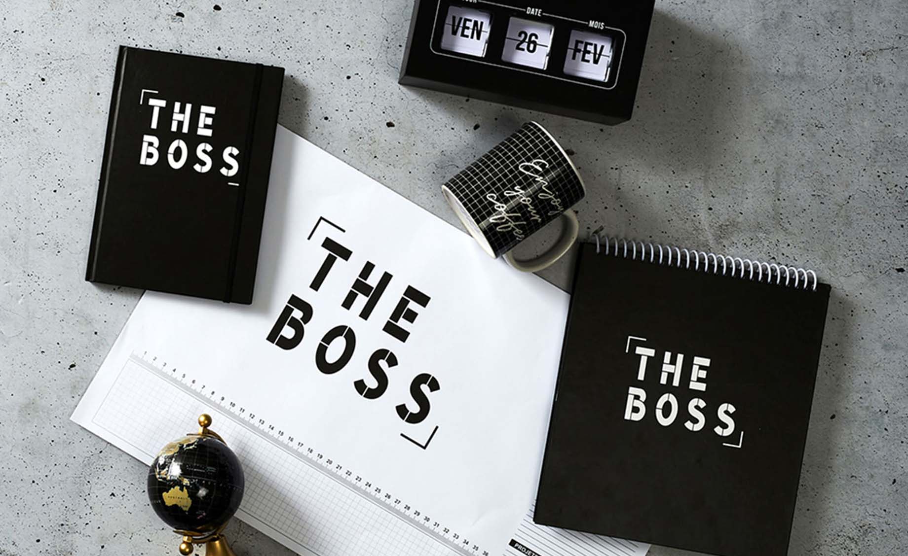 Bilježnica The Boss 14,8x21 cm