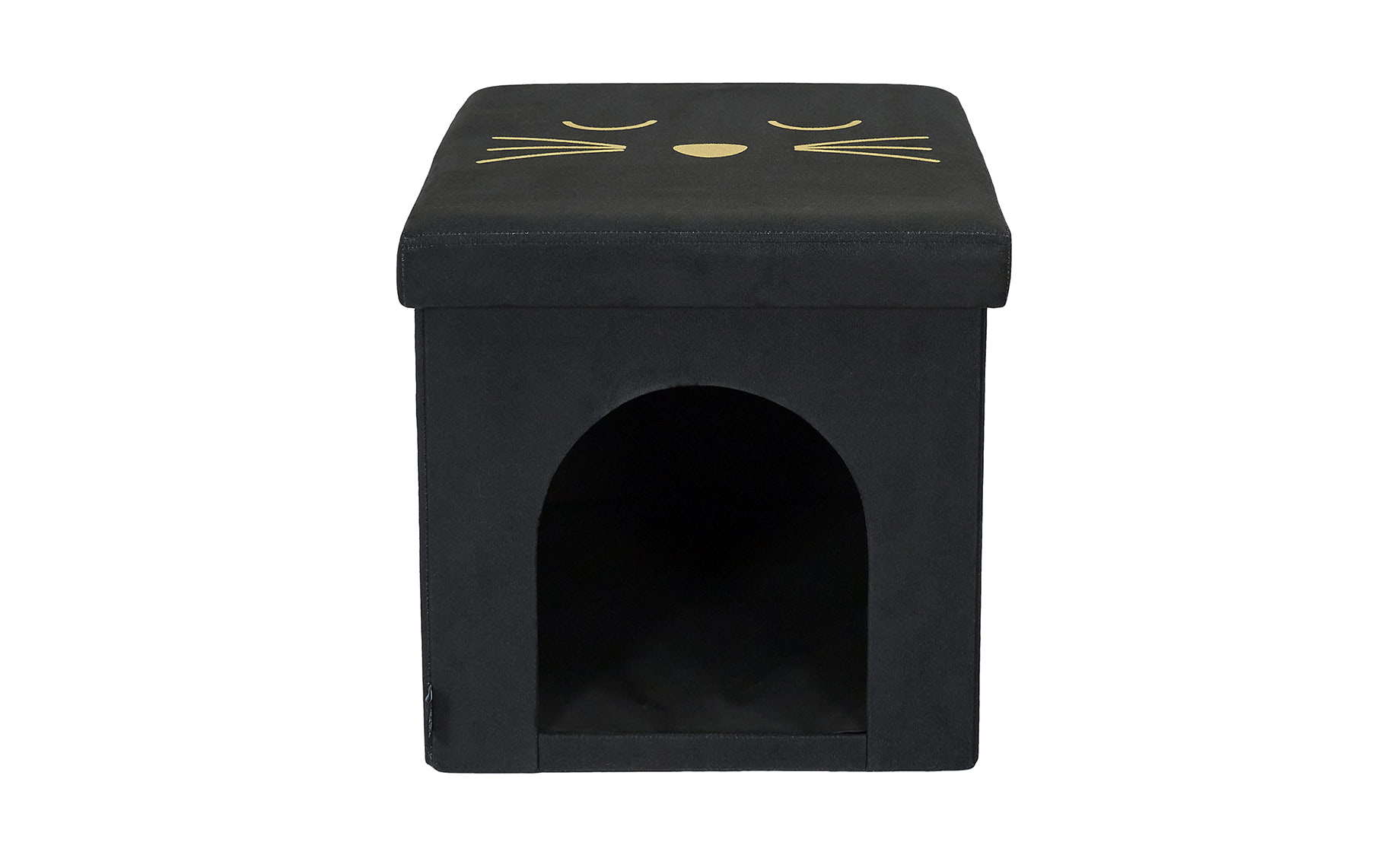Kućica za mačke Cosy 38x38x38cm crna