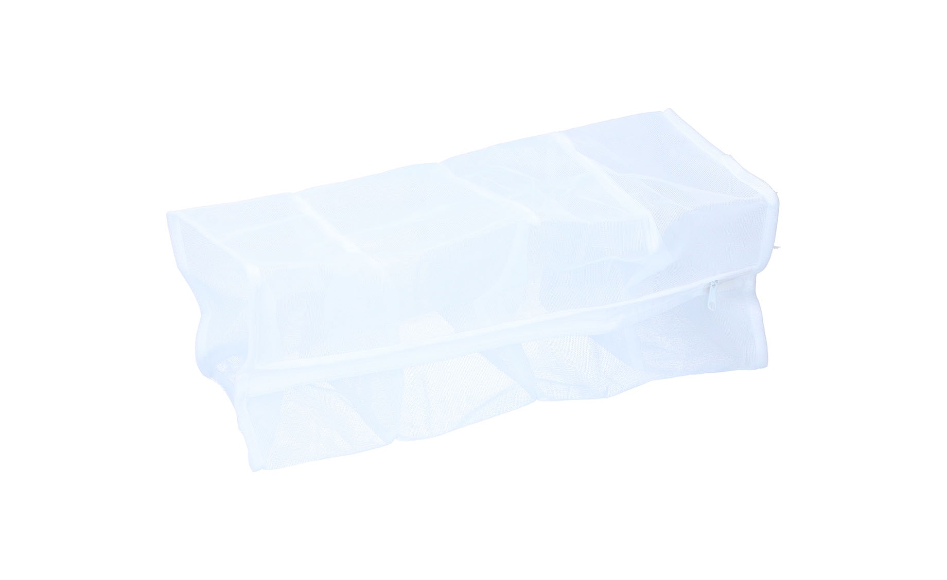 Vrećica za pranje čarapa 40x17x17cm bijela