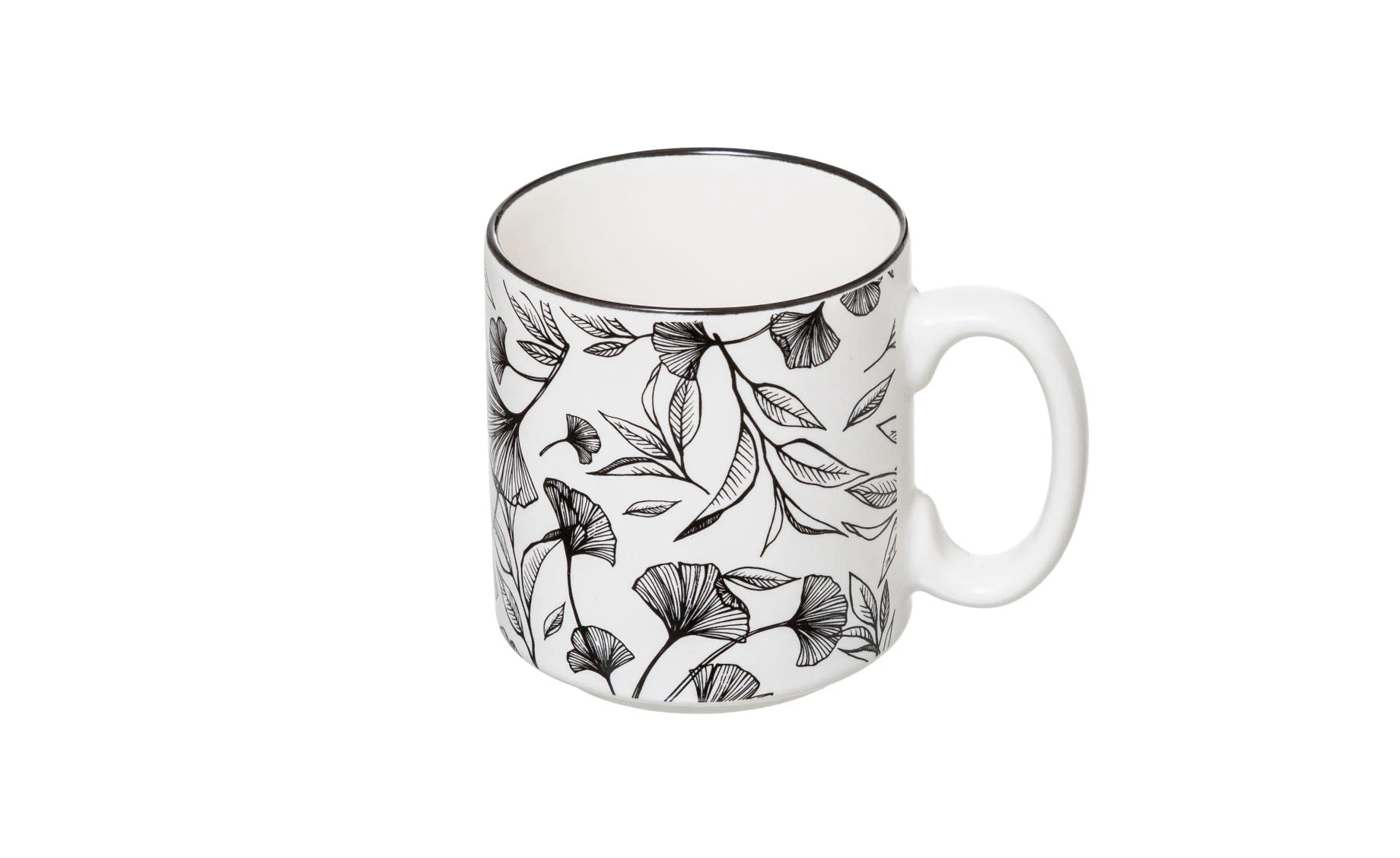 Set 4 šoljice na stalku Floral