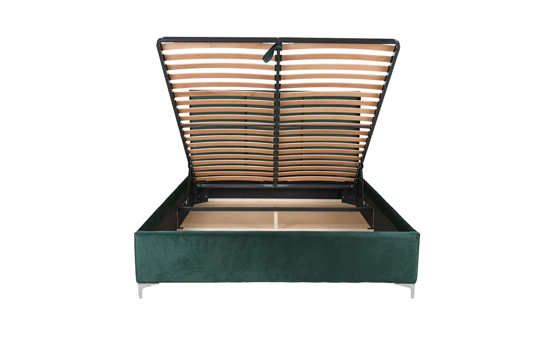 Cardif krevet sa podnicom +prostor za odlaganje 170x215x125 zeleni
