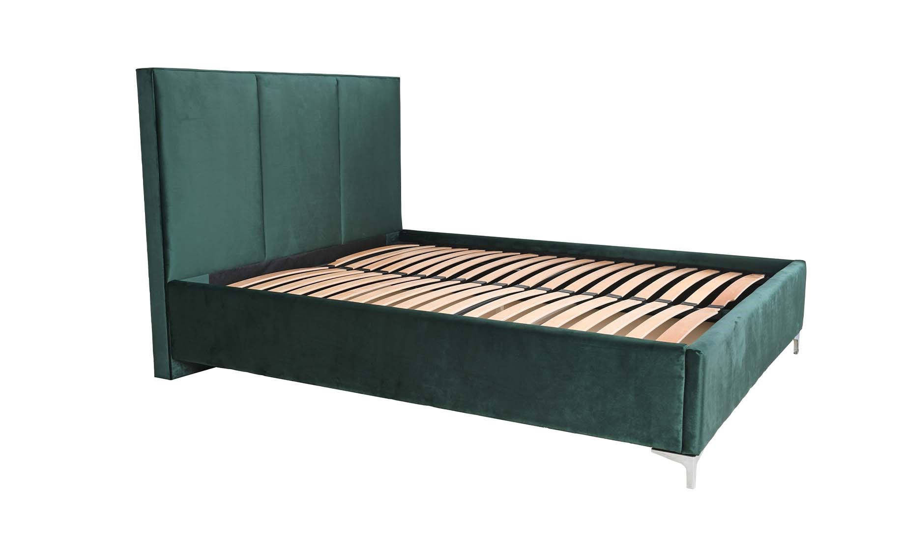 Cardif krevet sa podnicom +prostor za odlaganje 170x215x125 zeleni